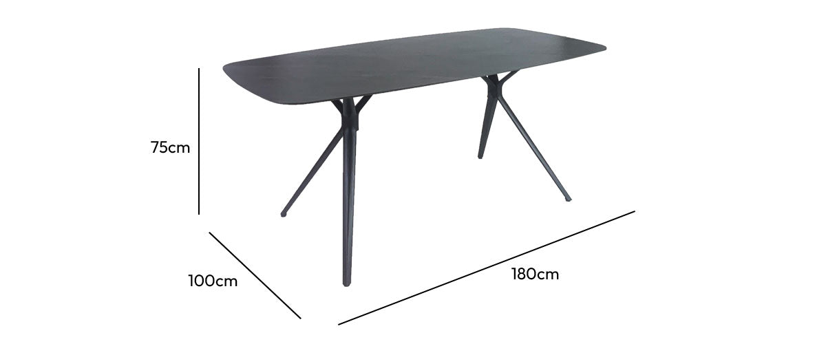 AX Outdoor Table 180x100