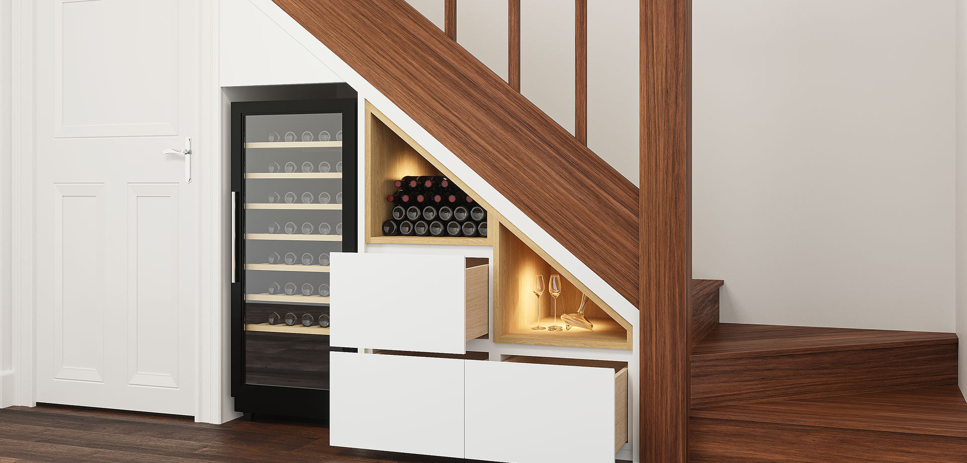 Under-Stairs, Re-Imagined — A Bespoke Home Bar