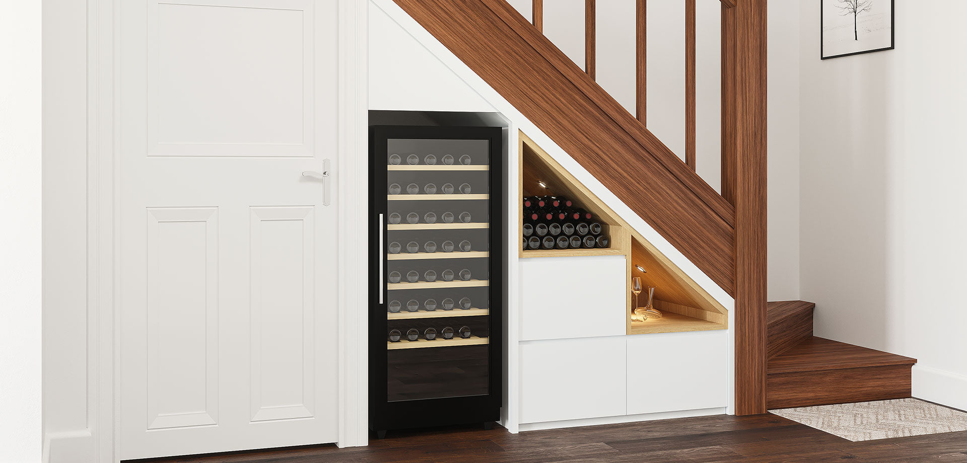 Under-Stairs, Re-Imagined — A Bespoke Home Bar