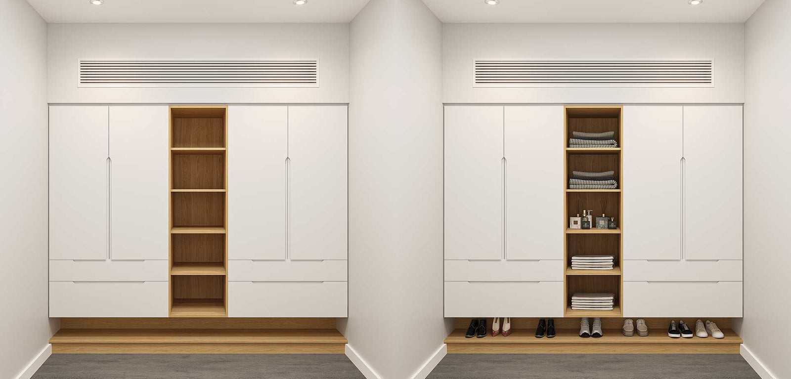 Deconstructed Hinged Wardrobe