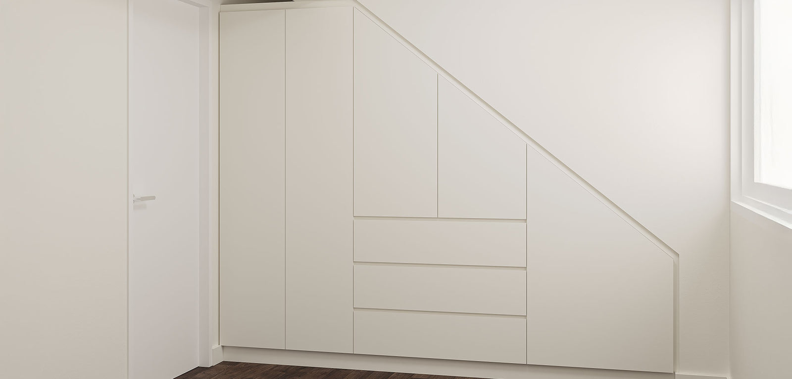 Precision Fit Attic Wardrobe