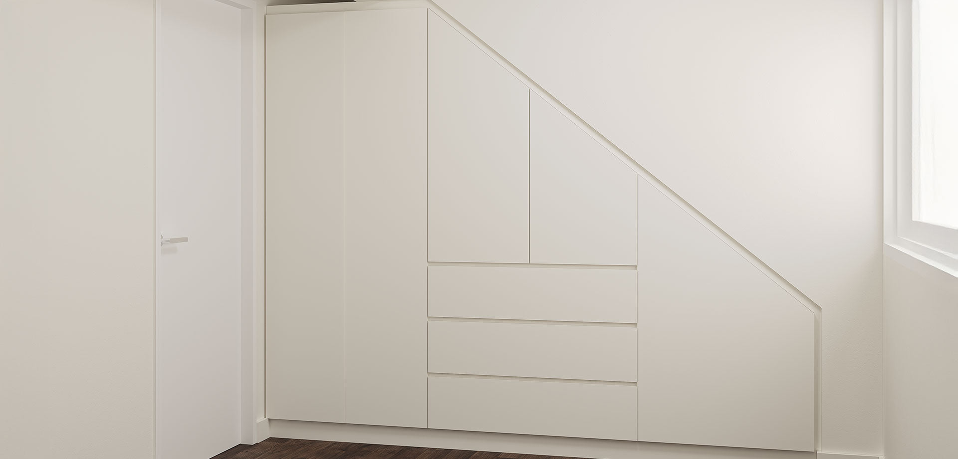 Precision Fit Attic Wardrobe