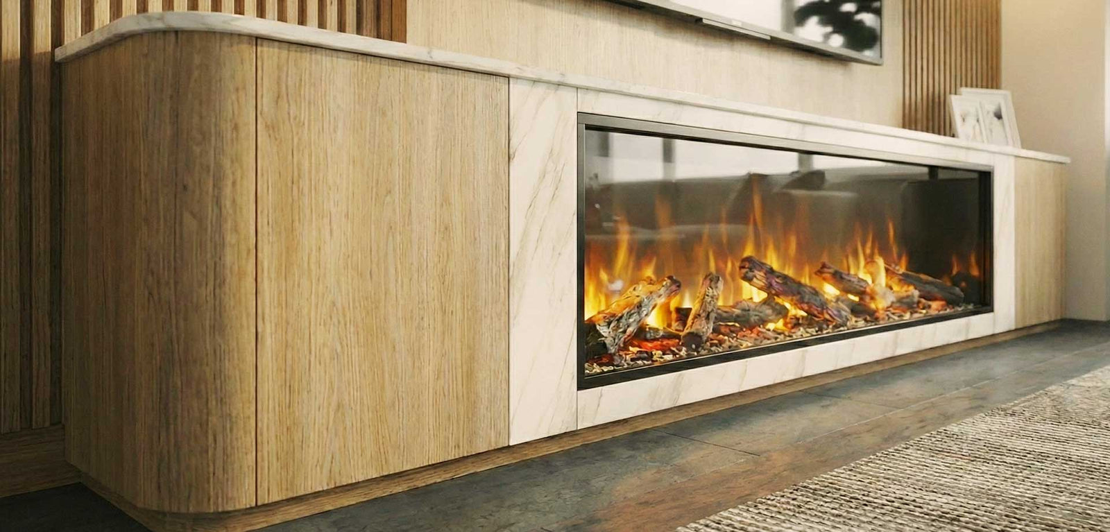 A Fireplace Wall Where Warmth Meets Refined Simplicity
