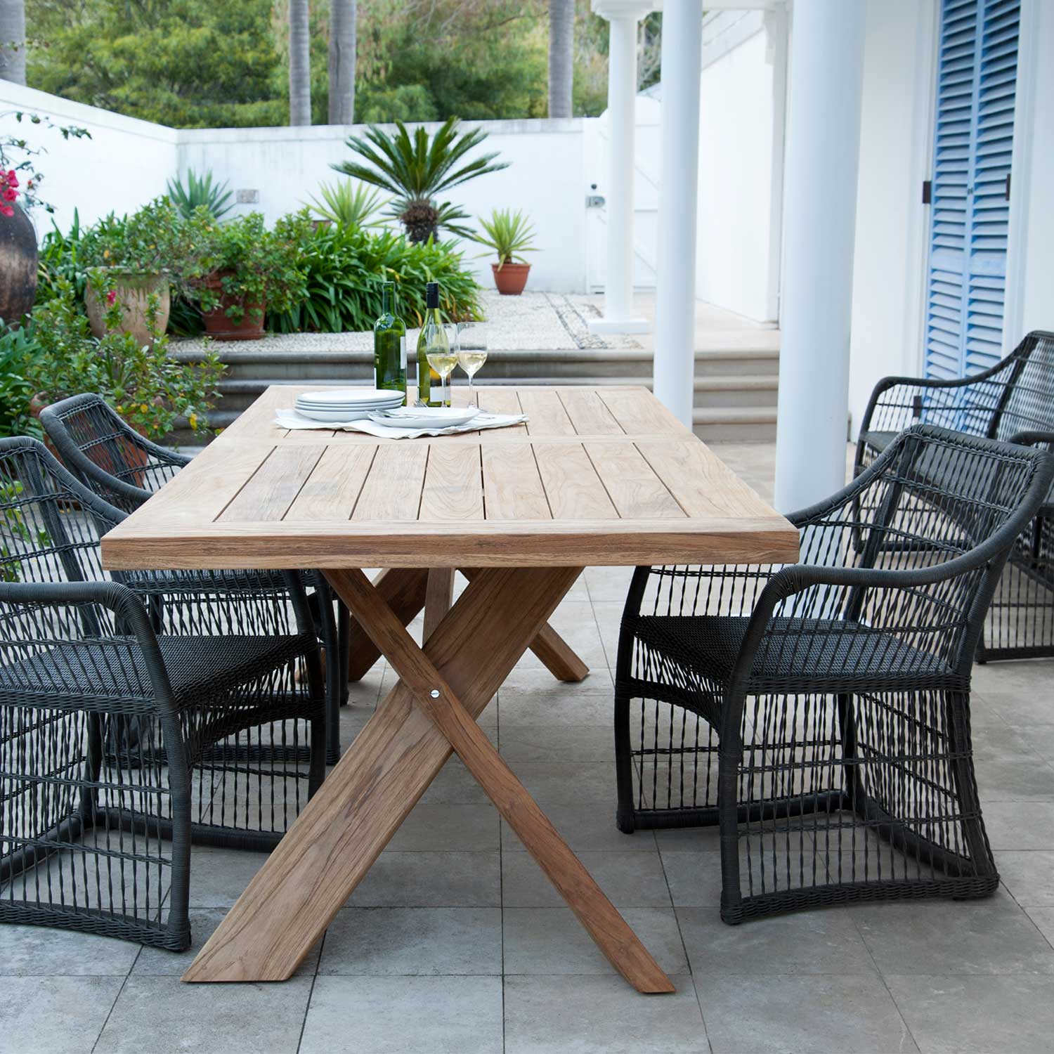 Knox Outdoor Table - 240x100 - 8 Seater