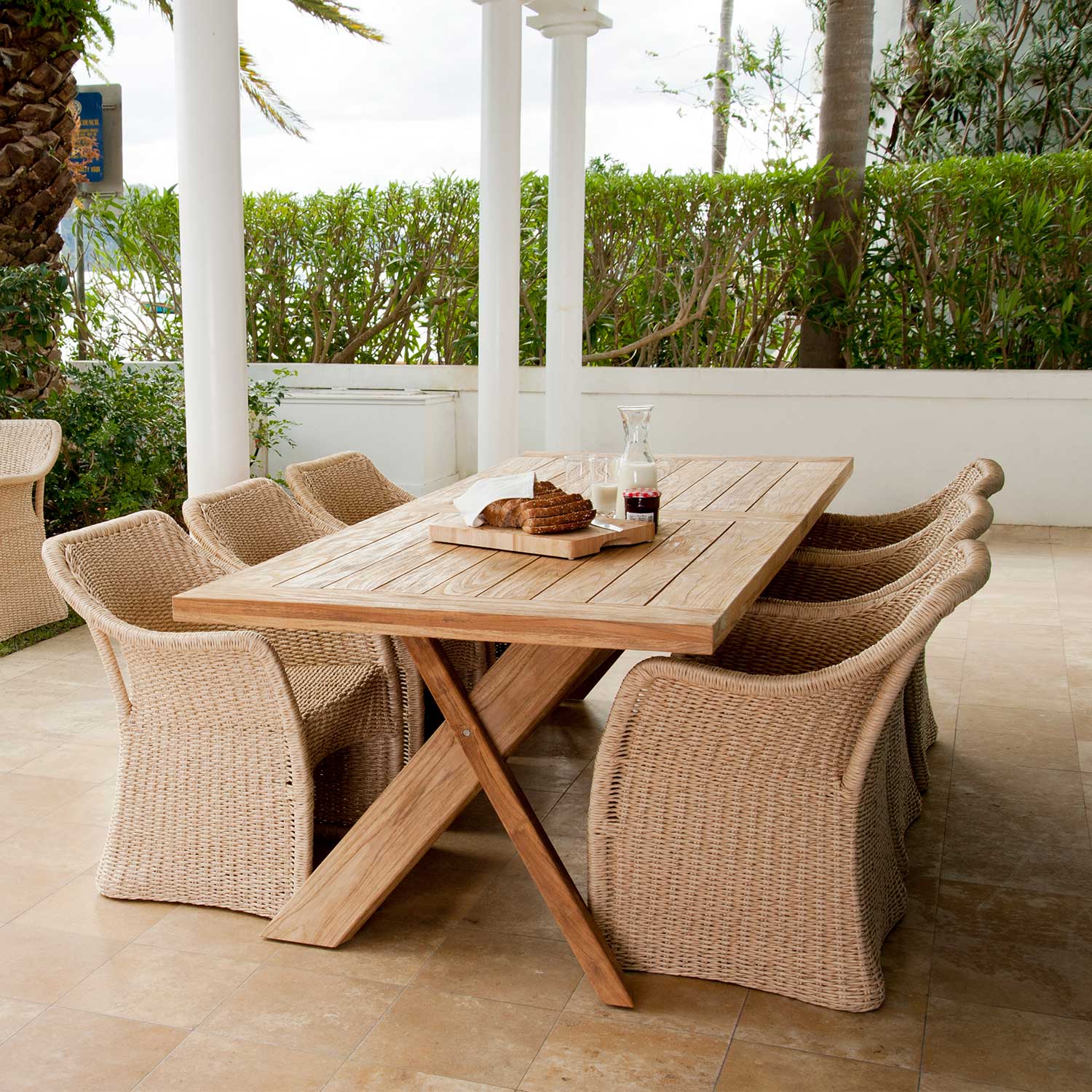 Knox Outdoor Table - 240x100 - 8 Seater