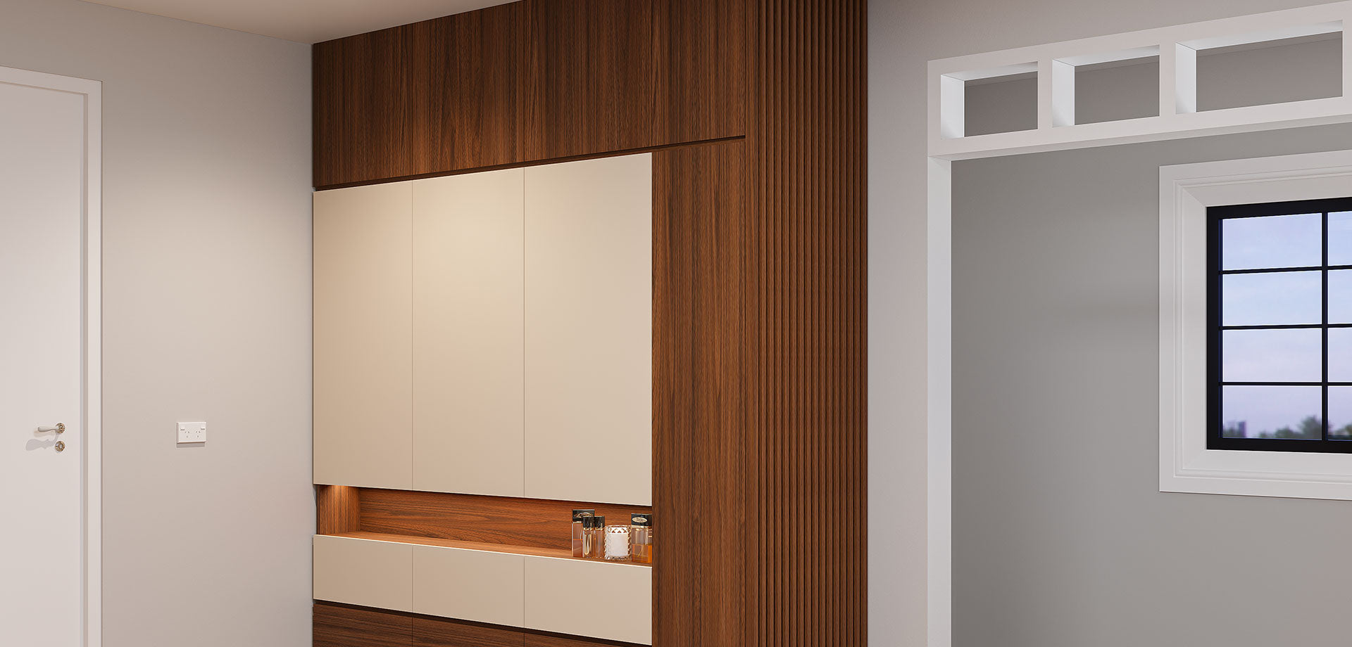 Stylish and Elegant Storage for Bedroom Suite