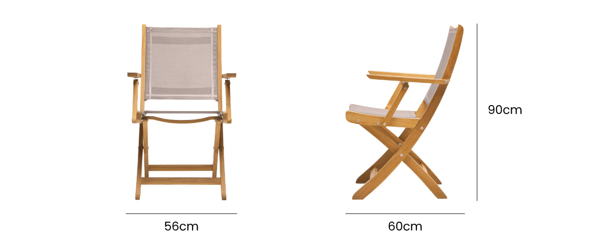 Mendez Folding Armchair