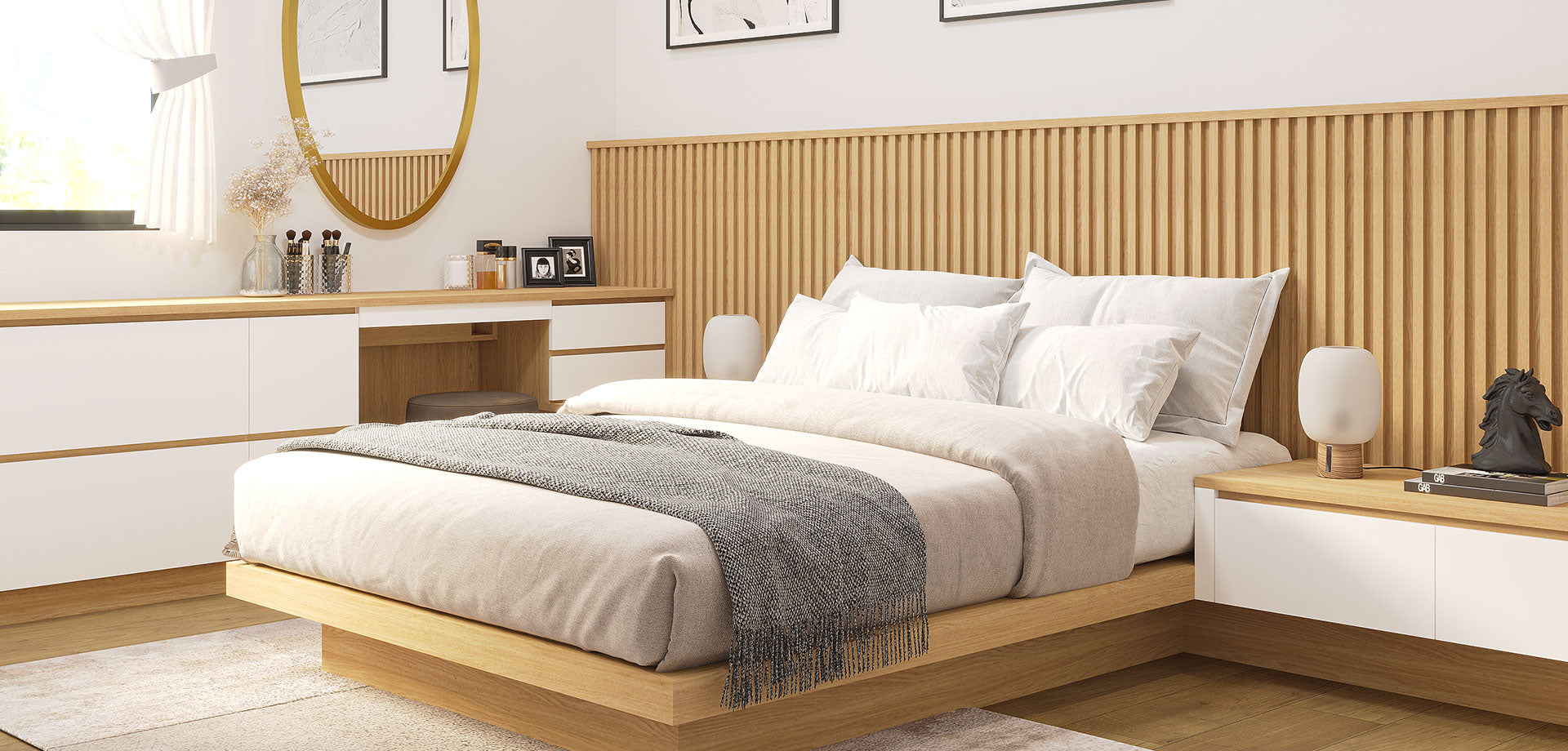 Optimised and Integrated Bedroom Suite