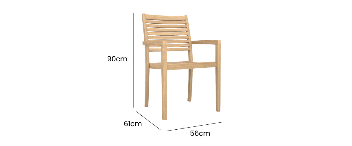 Plantation Outdoor Dining Chair