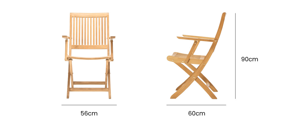 Rennes Folding Armchair