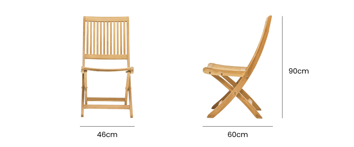 Rennes Folding Side Chair