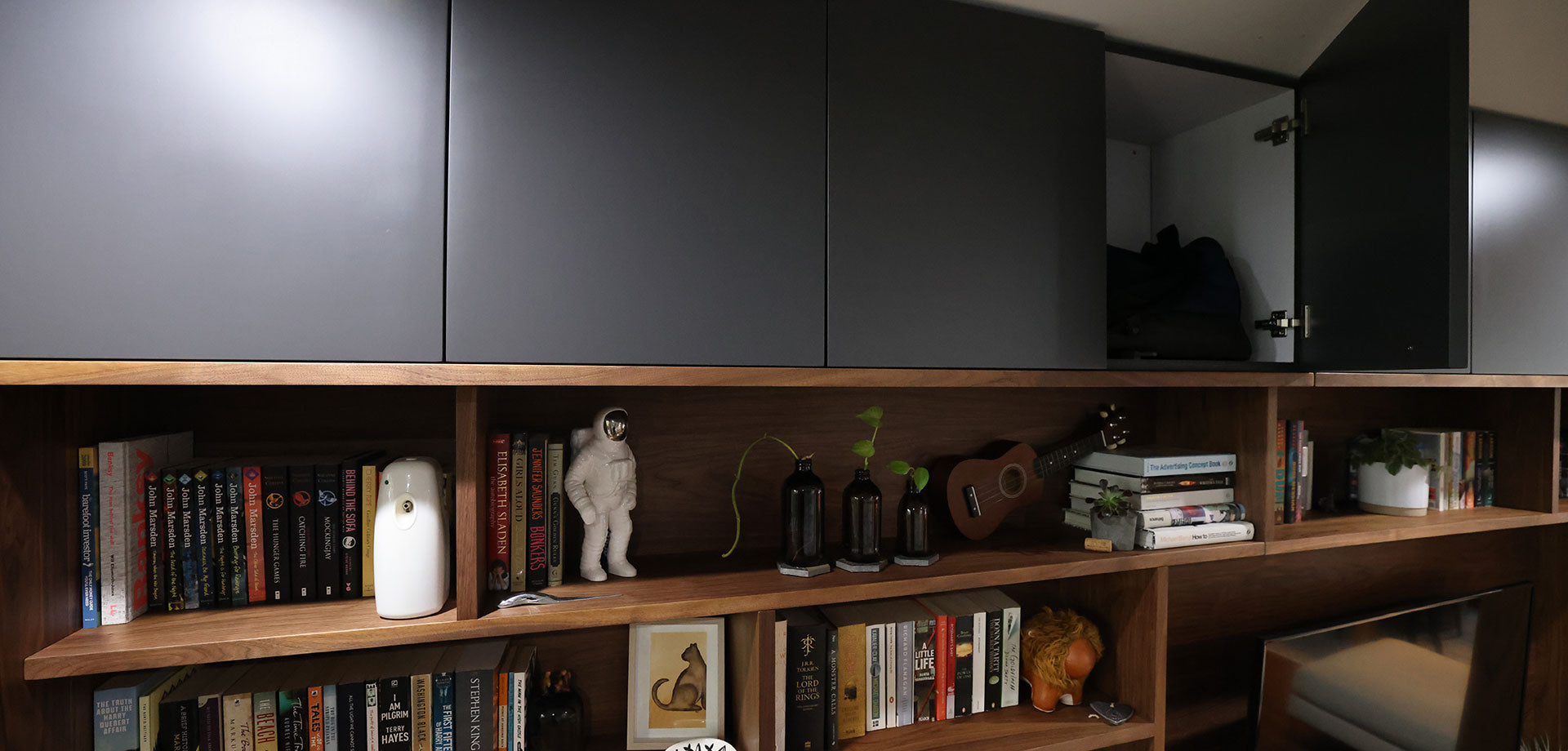 Entertainment & Storage Wall Unit