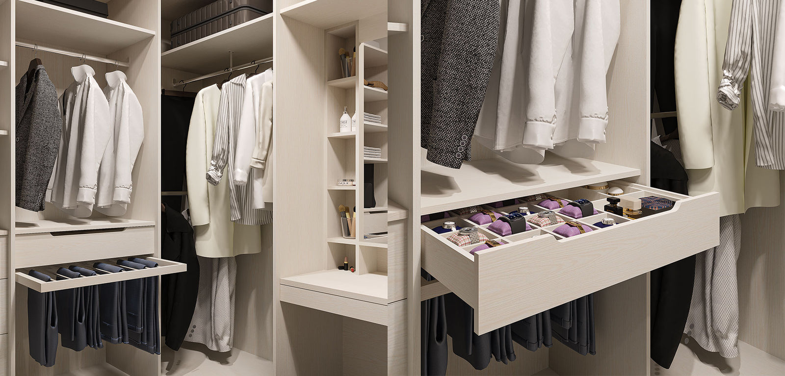 Bespoke Rotating Shoe Rack for Walk-In Robe