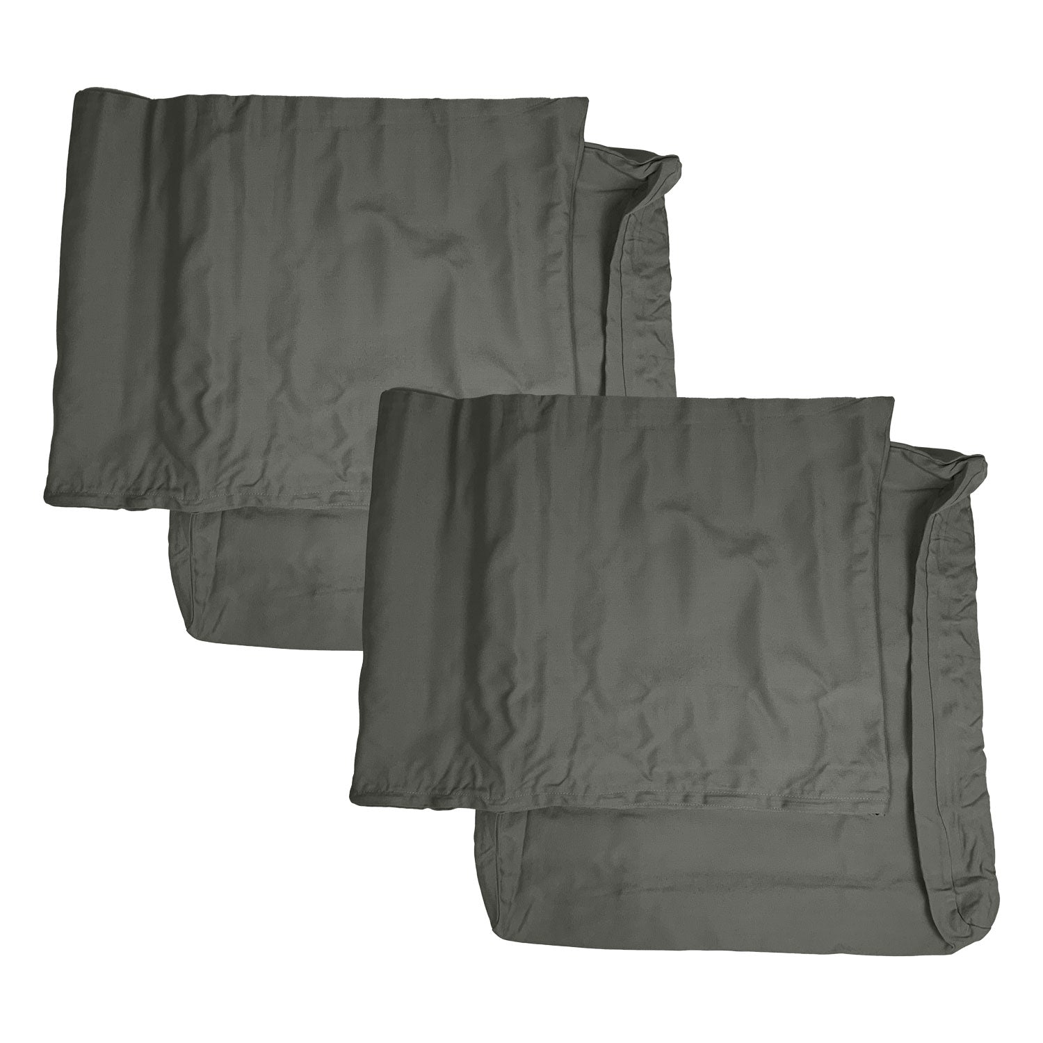 Abacus Alu Lounge Cushion Cover Replacement - Loveseat / Olefin Charcoal