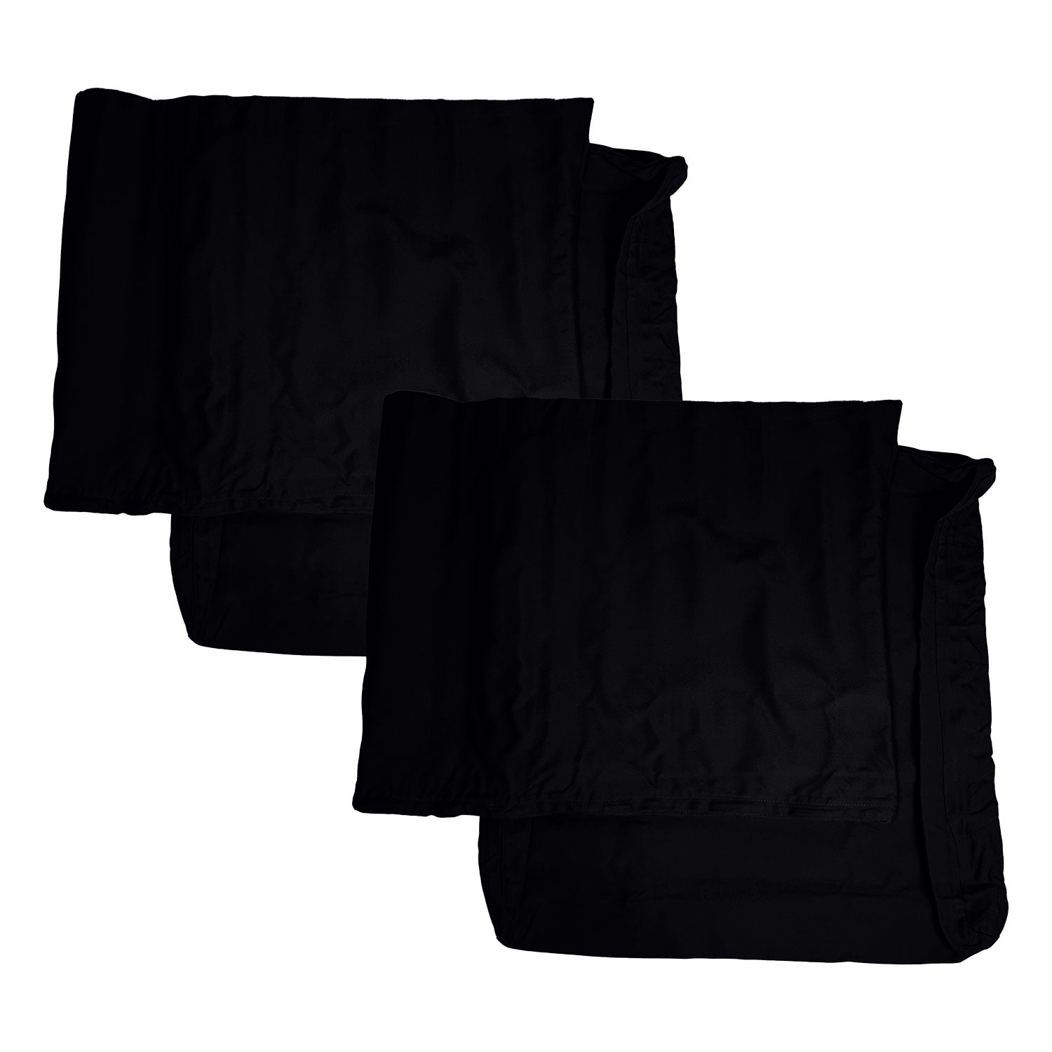 Abacus Alu Lounge Cushion Cover Replacement - Loveseat / Sunbrella Raven Black