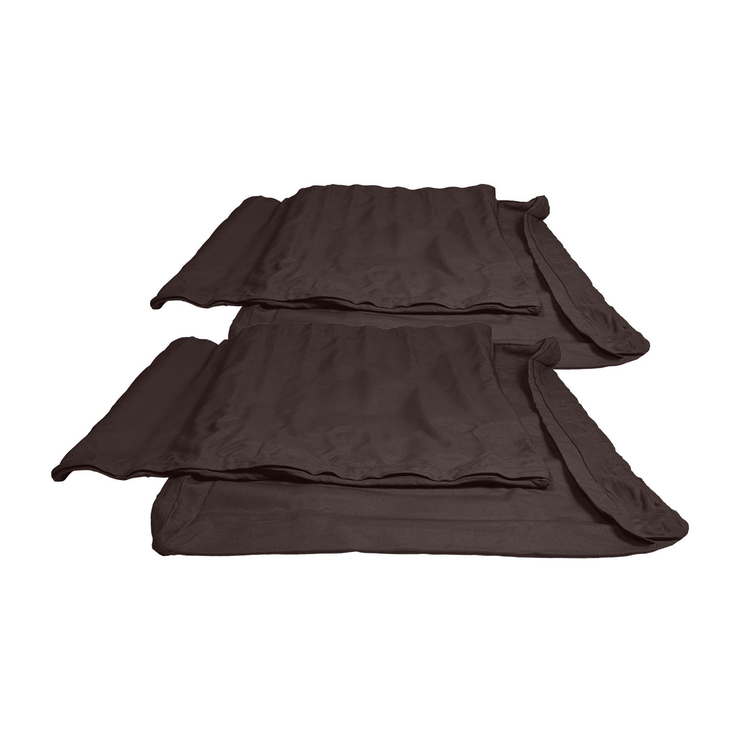 Abacus Alu Lounge Cushion Cover Replacement - Loveseat / Sunbrella Walnut