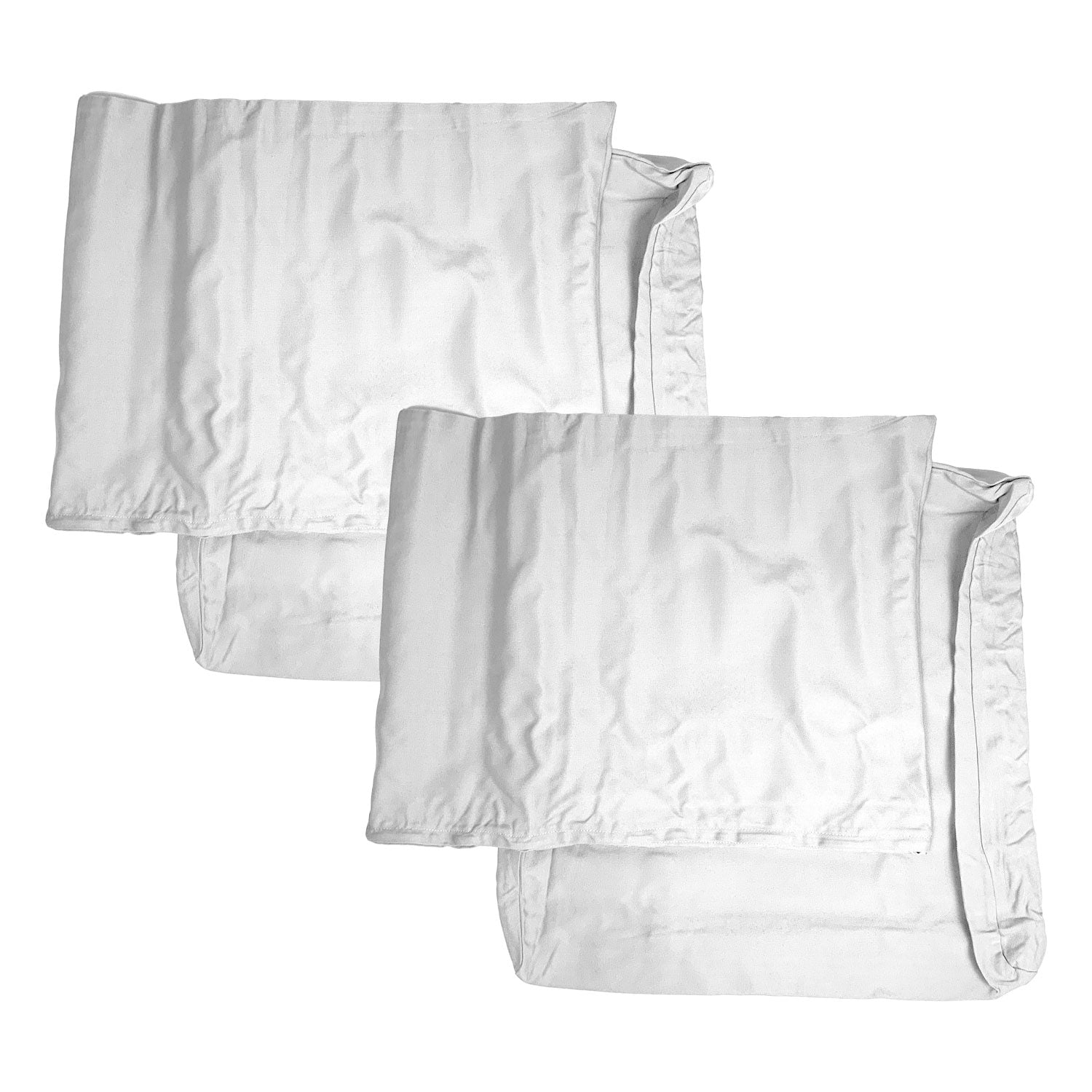 Abacus Alu Lounge Cushion Cover Replacement - Loveseat / Sunbrella White