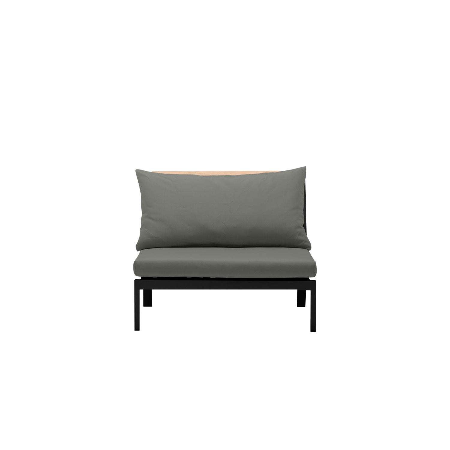 Abacus Alu Outdoor Midsection Black - Olefin Charcoal