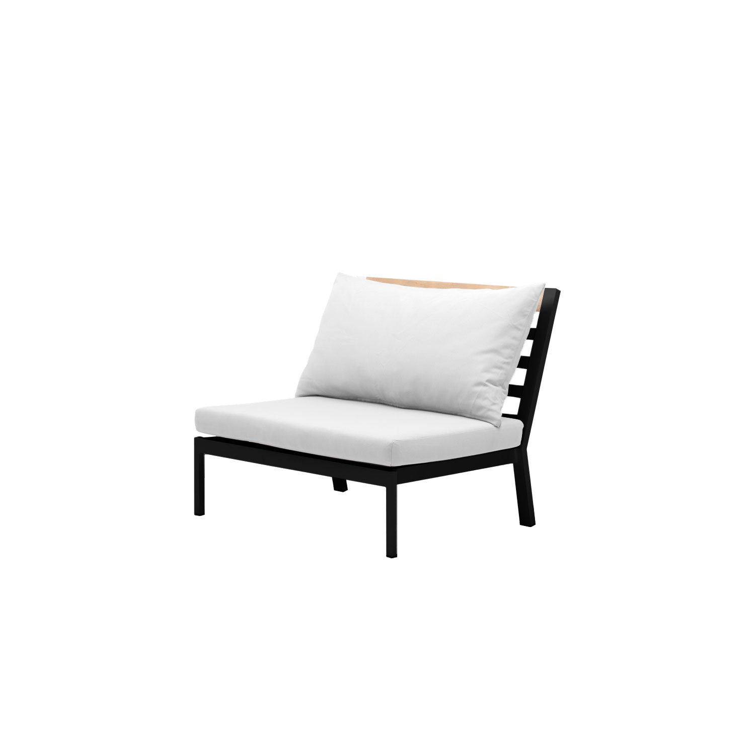 Abacus Alu Outdoor Midsection Black - Olefin White