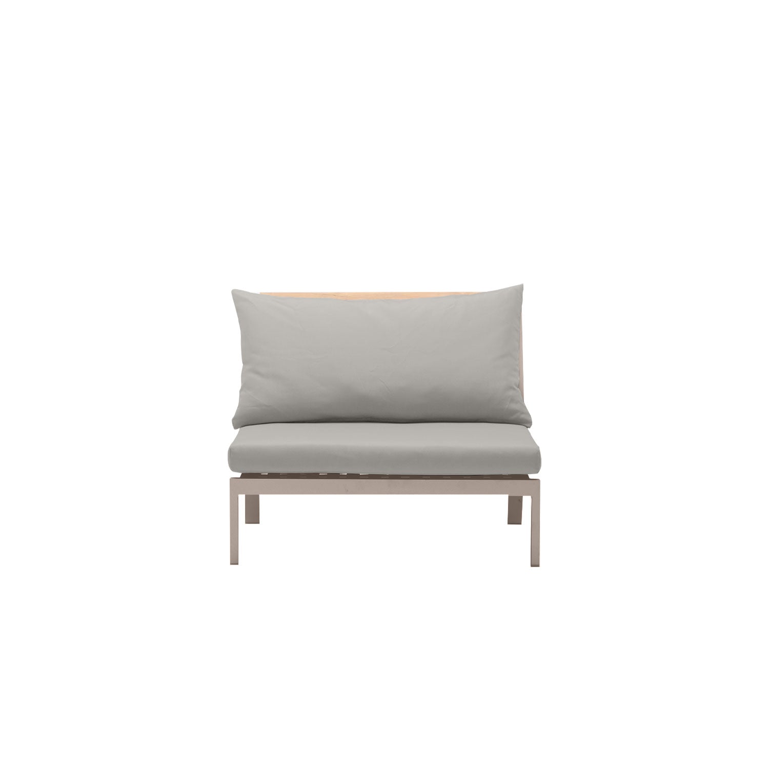 Abacus Alu Outdoor Midsection Taupe - Olefin Grey