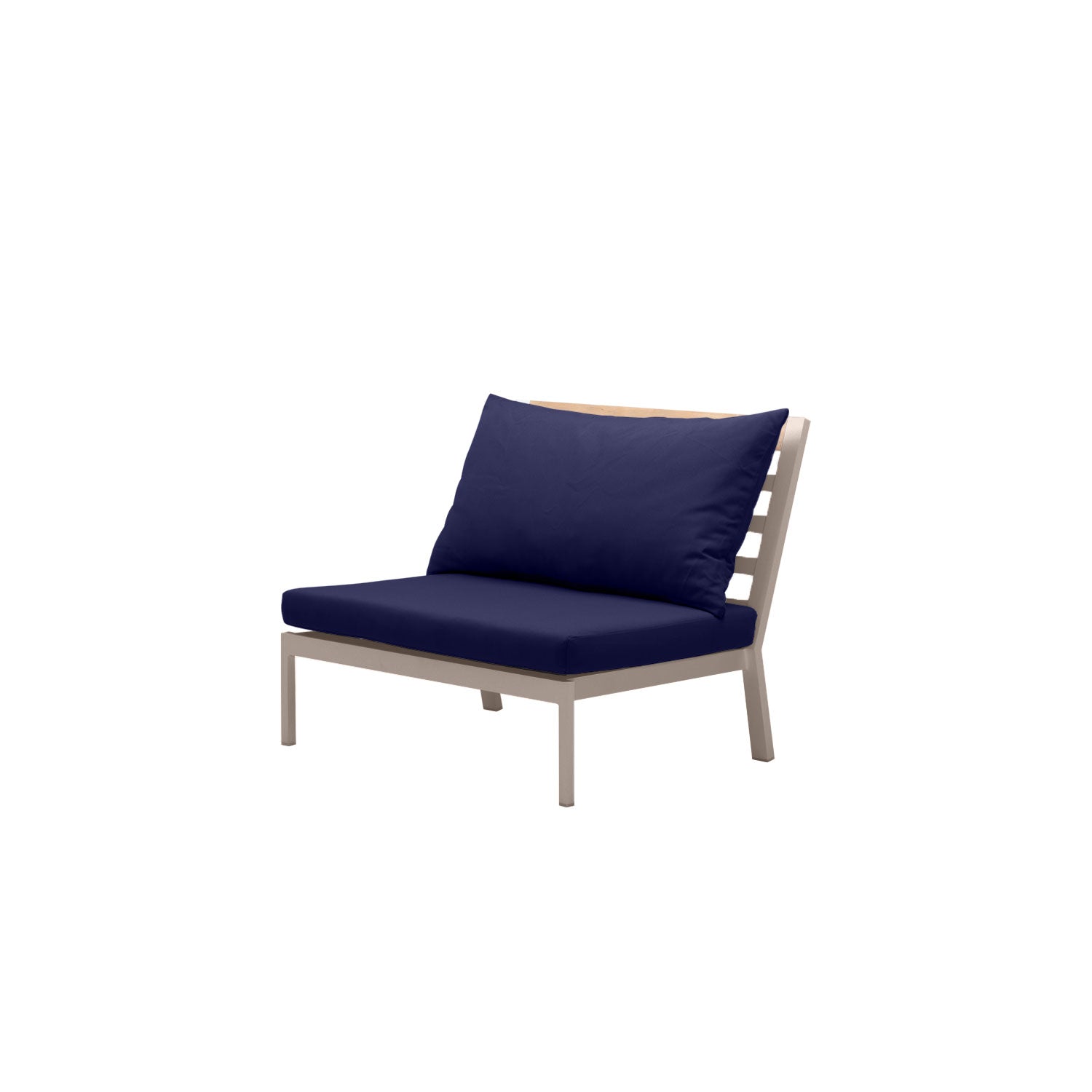 Abacus Alu Outdoor Midsection Taupe - Olefin Navy