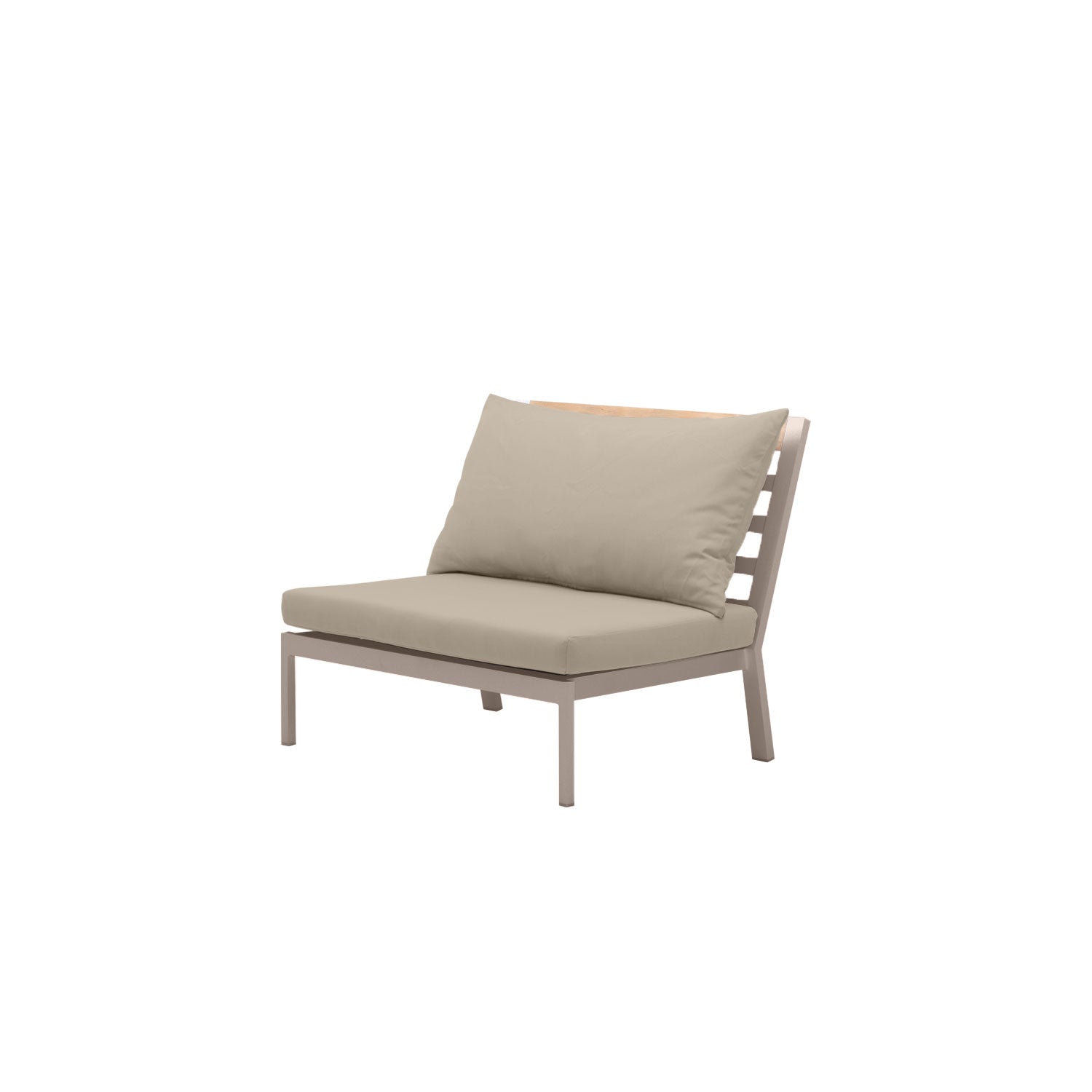 Abacus Alu Outdoor Midsection Taupe - Olefin Taupe