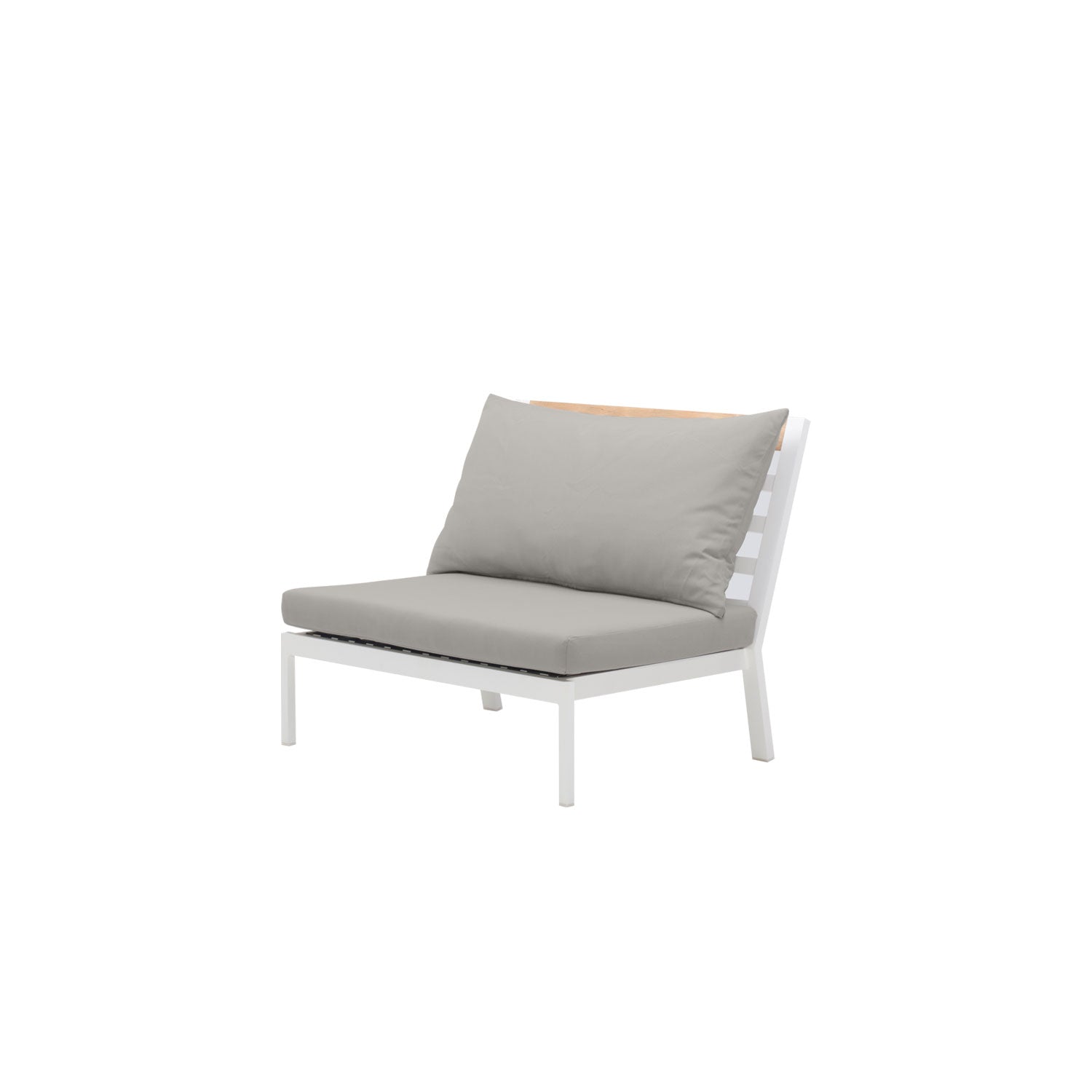 Abacus Alu Outdoor Midsection White - Olefin Grey