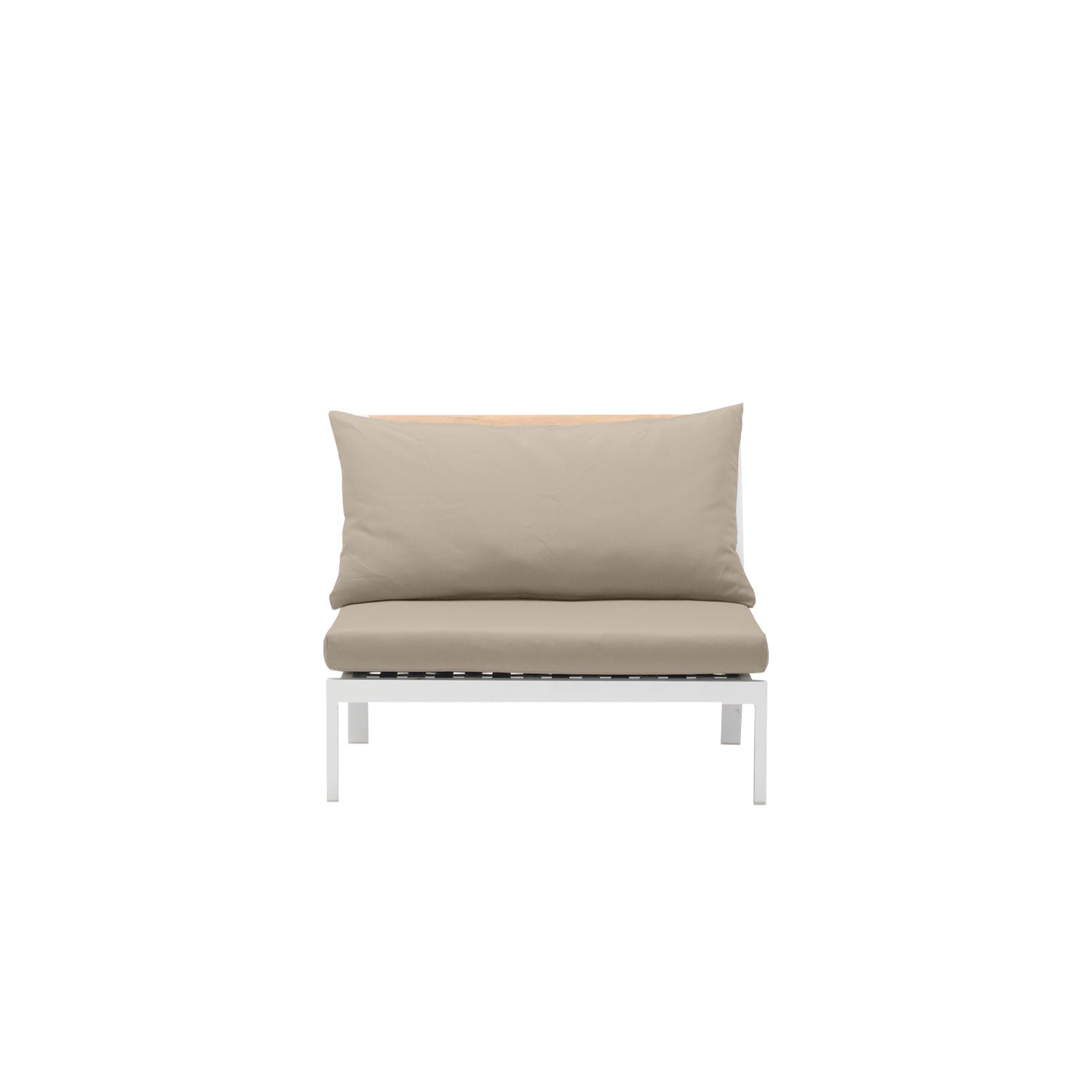 Abacus Alu Outdoor Midsection White - Olefin Taupe