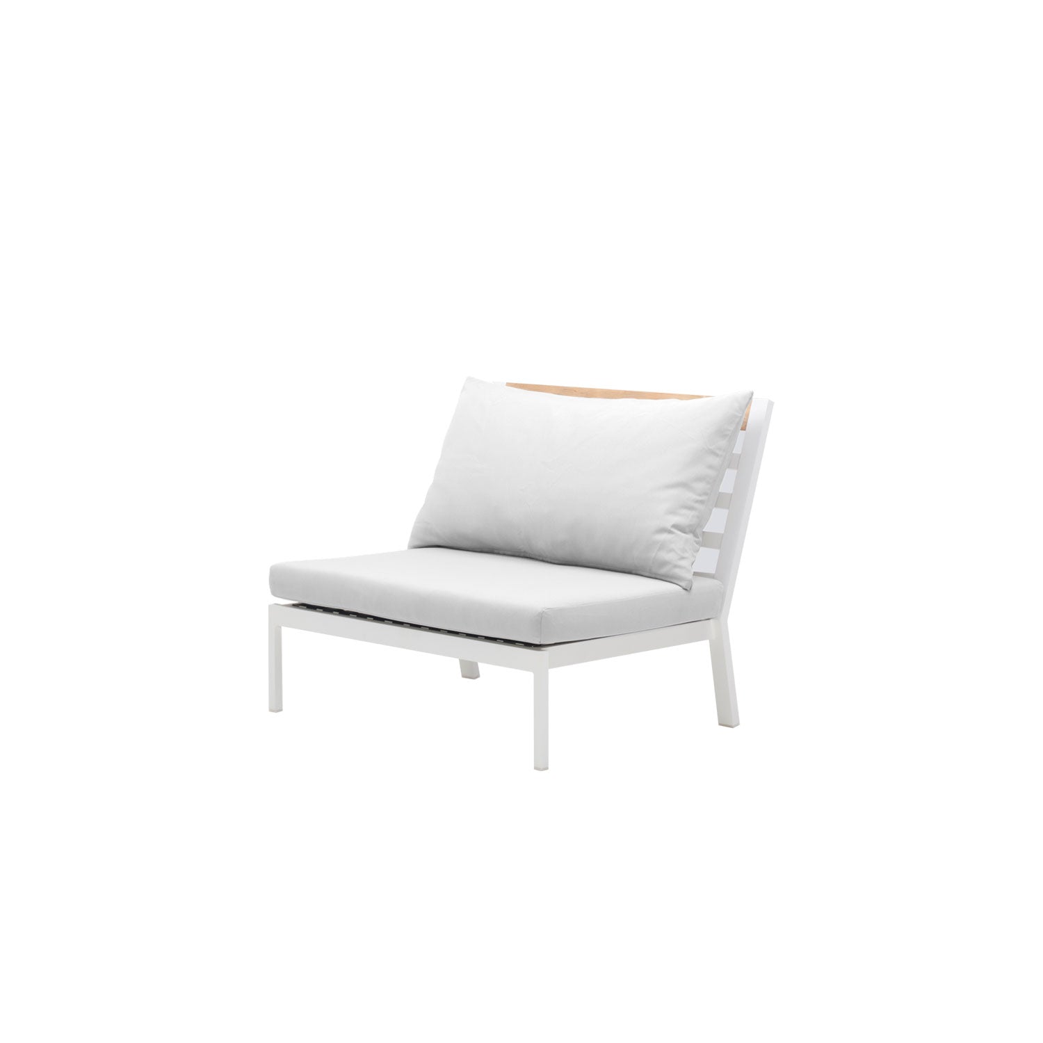 Abacus Alu Outdoor Midsection White - Olefin White