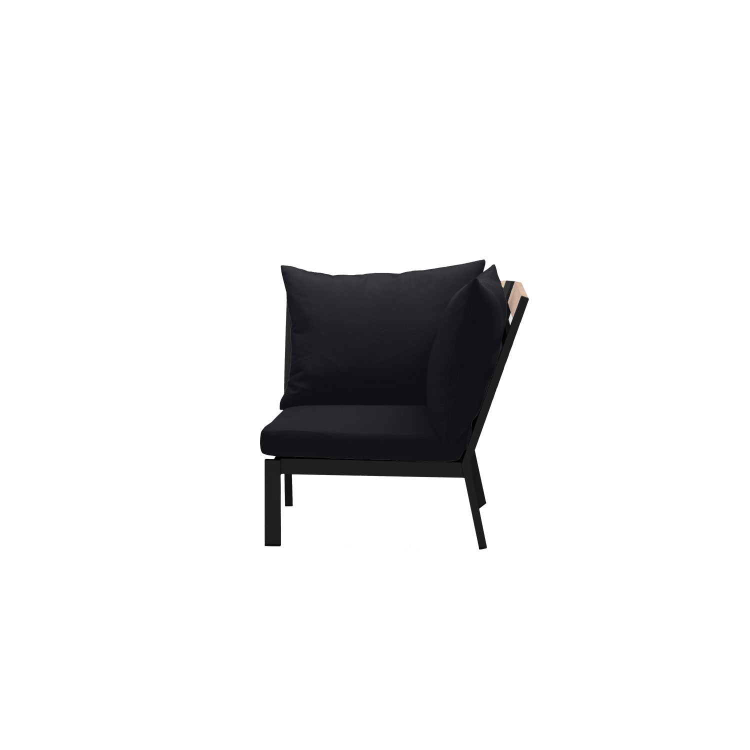 Abacus Alu Corner Black - Olefin Black
