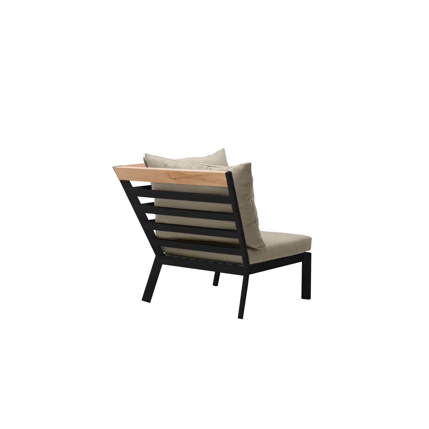 Abacus Alu Corner Black - Olefin Taupe