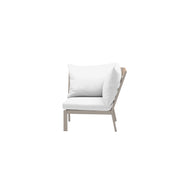 Abacus Alu Corner Taupe - Olefin White