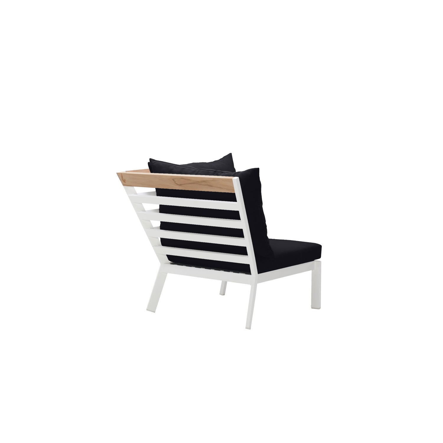 Abacus Alu Corner White - Olefin Black