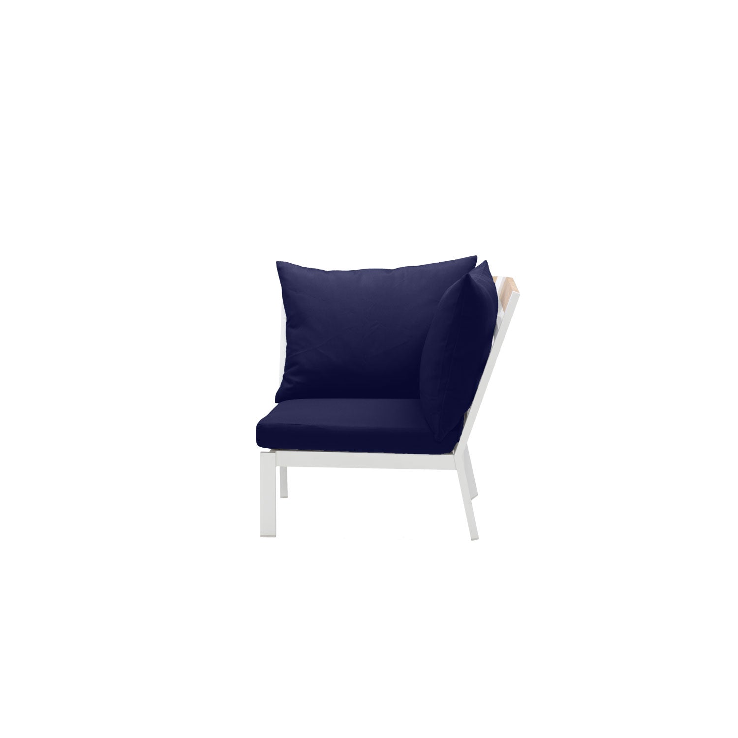 Abacus Alu Corner White - Olefin Navy