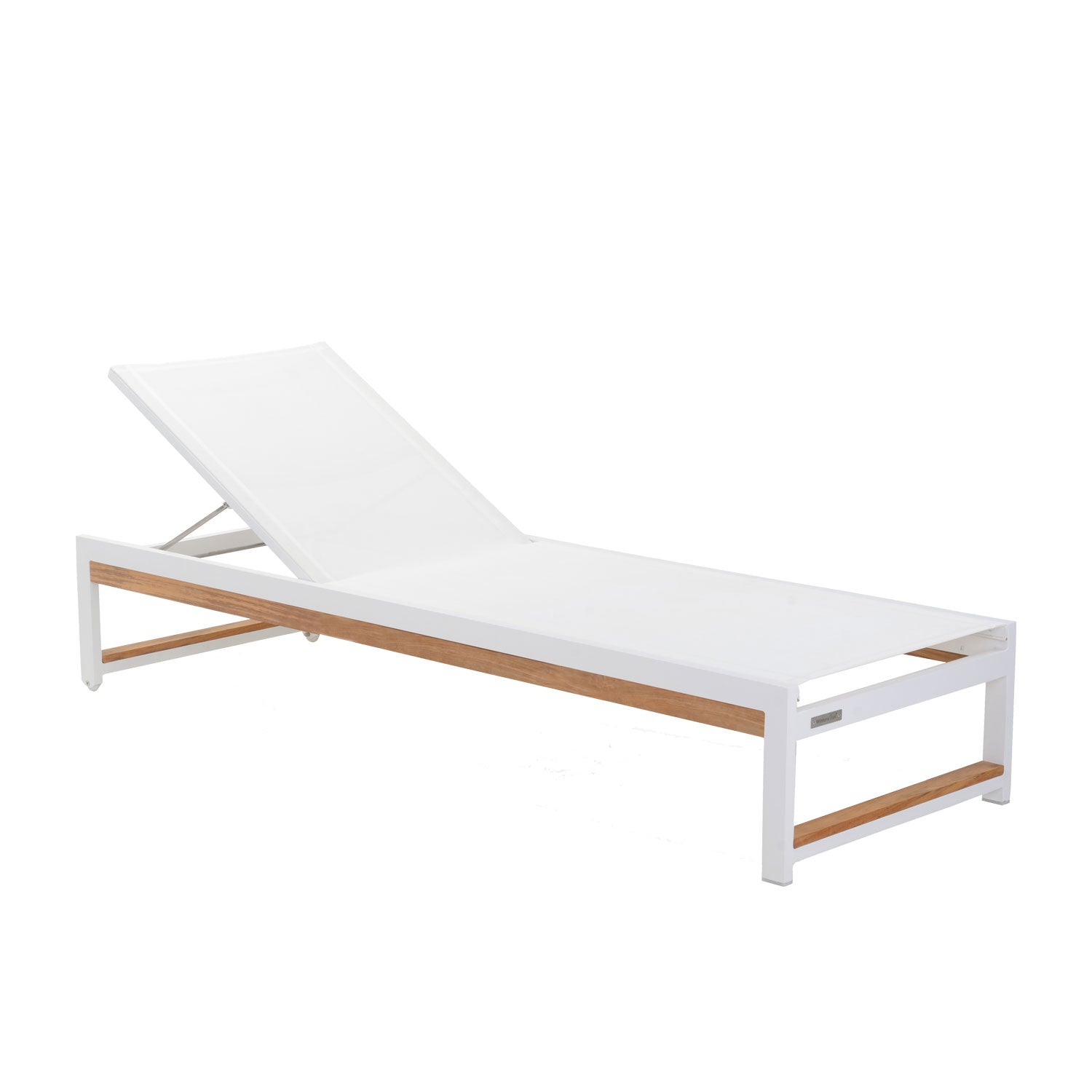 Alda Sunlounger White