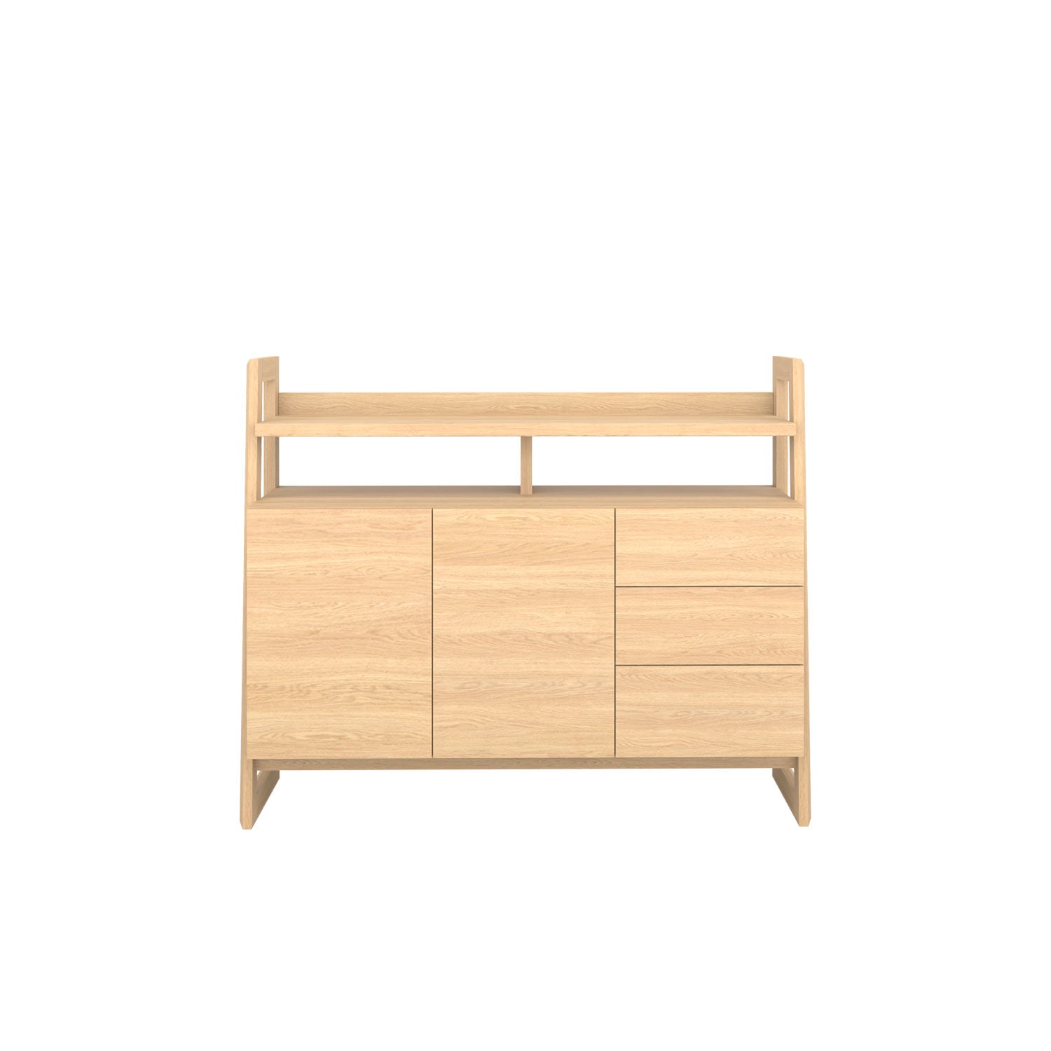 Alto Buffet 140 Oak - Oak Veneer