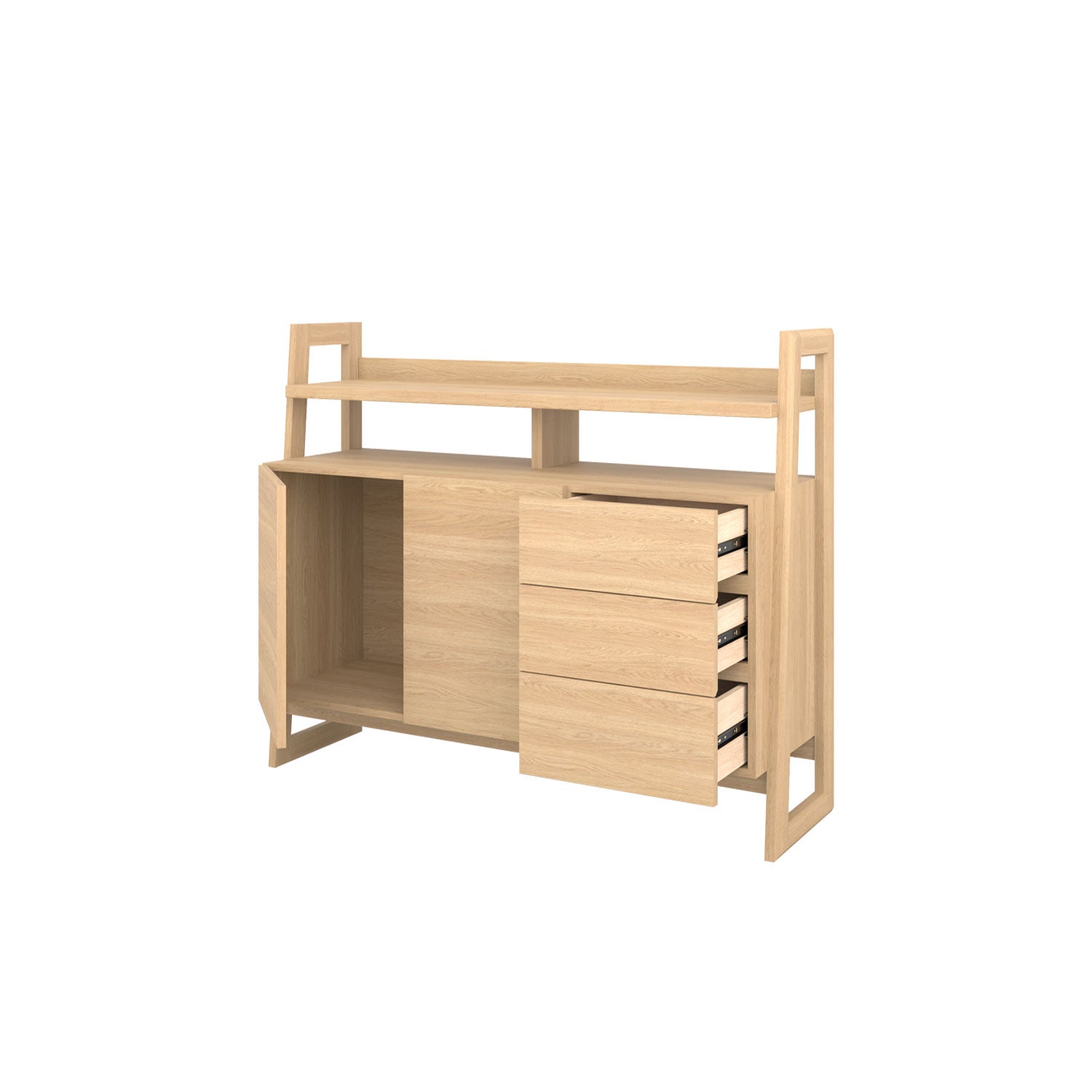 Alto Buffet 140 Oak - Oak Veneer