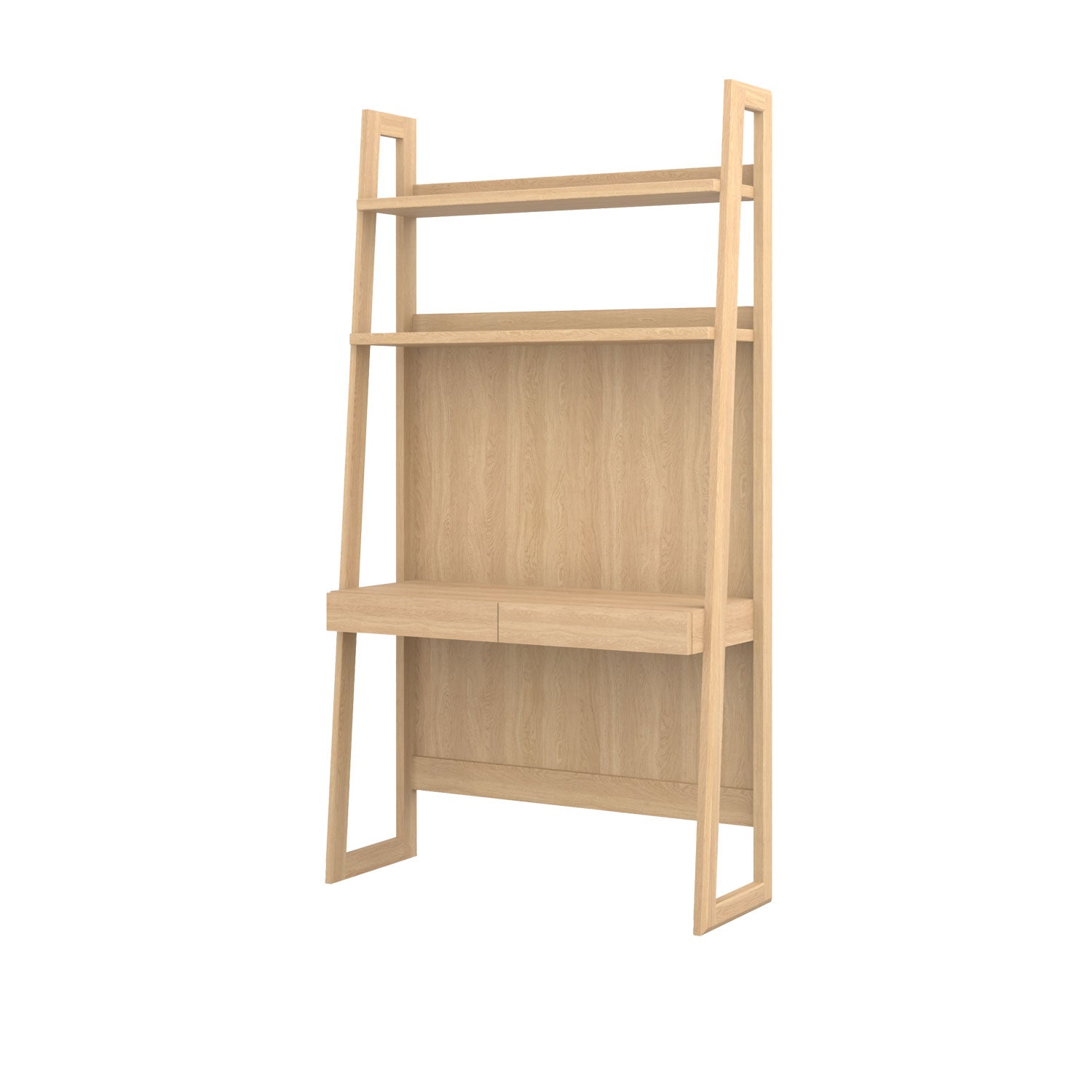 Alto Desk - Oak/Oak