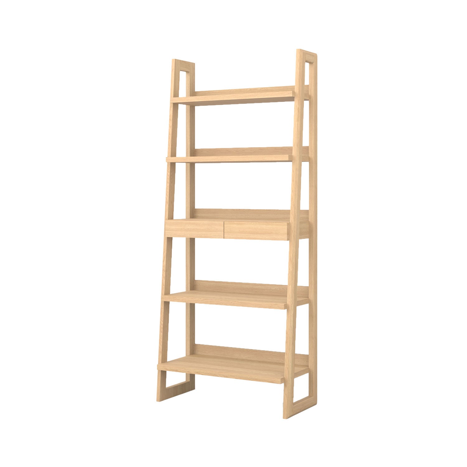 Alto Bookcase Oak - W100cm
