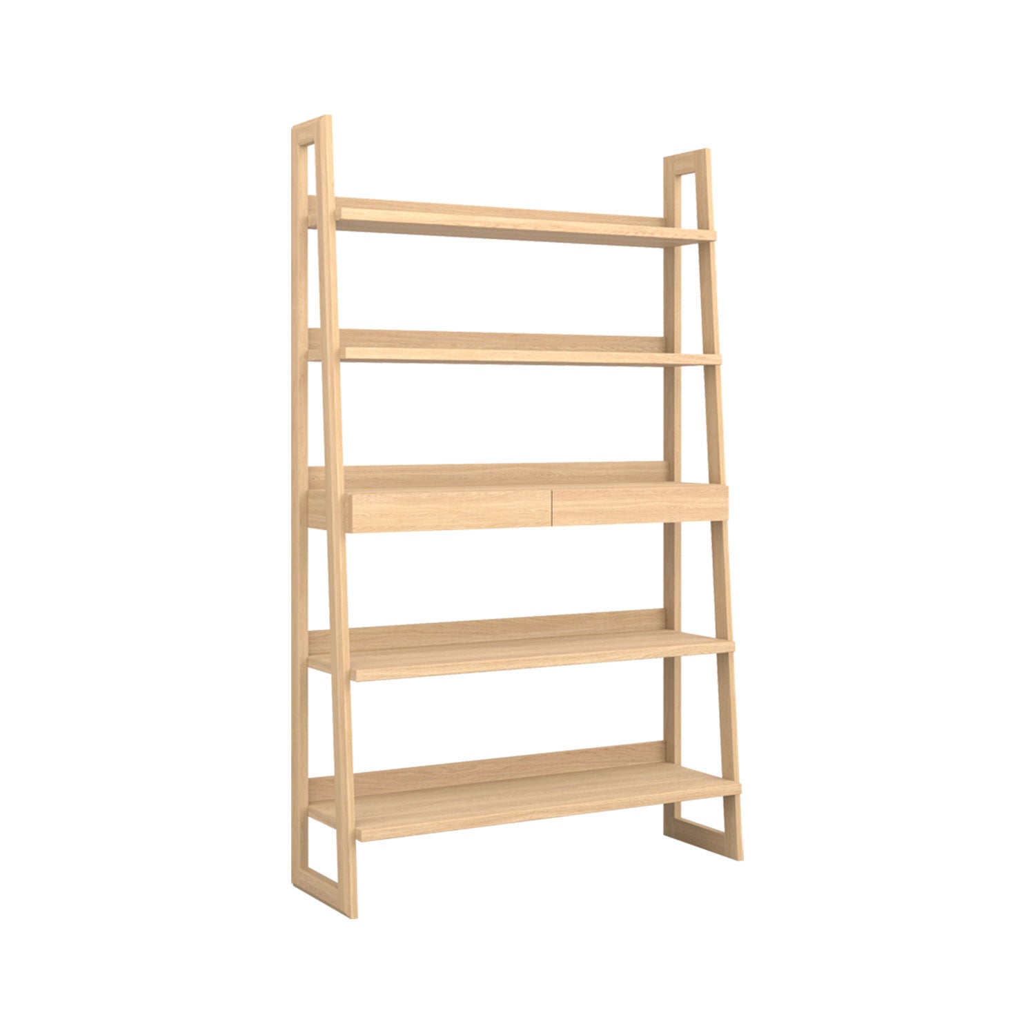 Alto Bookcase Oak - W120cm