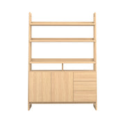 Alto Buffet Bookcase 140 Oak