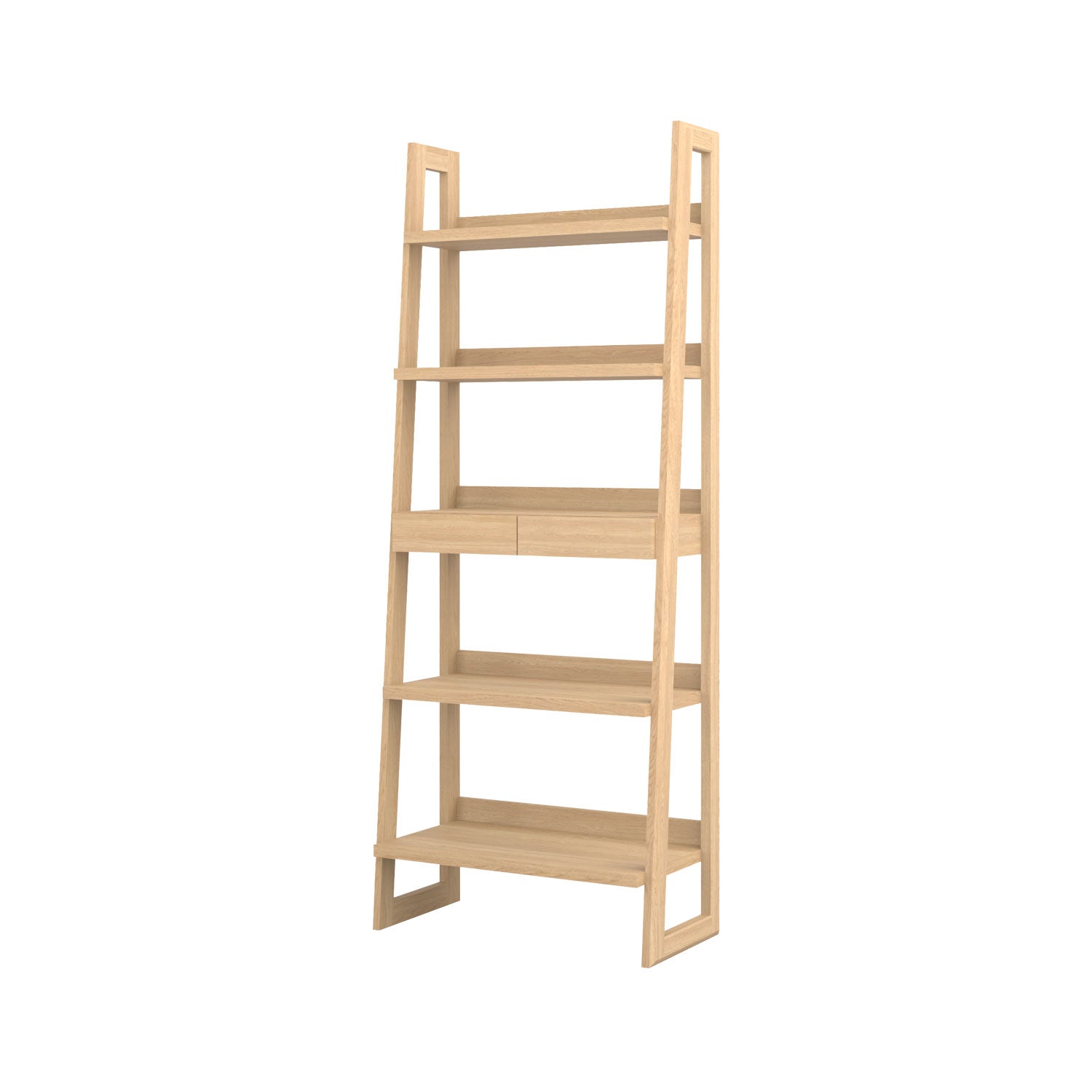 Alto Bookcase Oak - W80cm