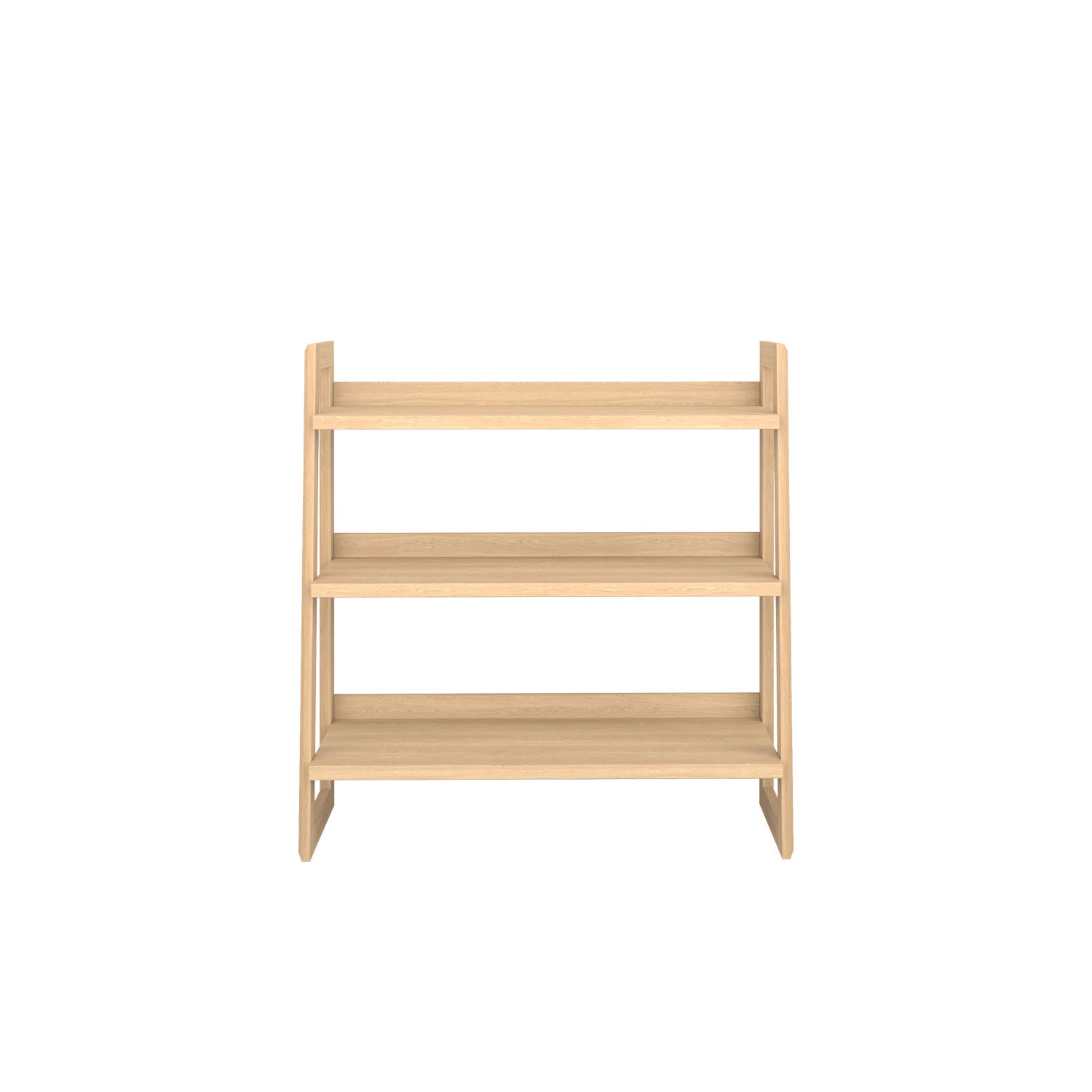 Alto Low Bookcase Oak - W110cm