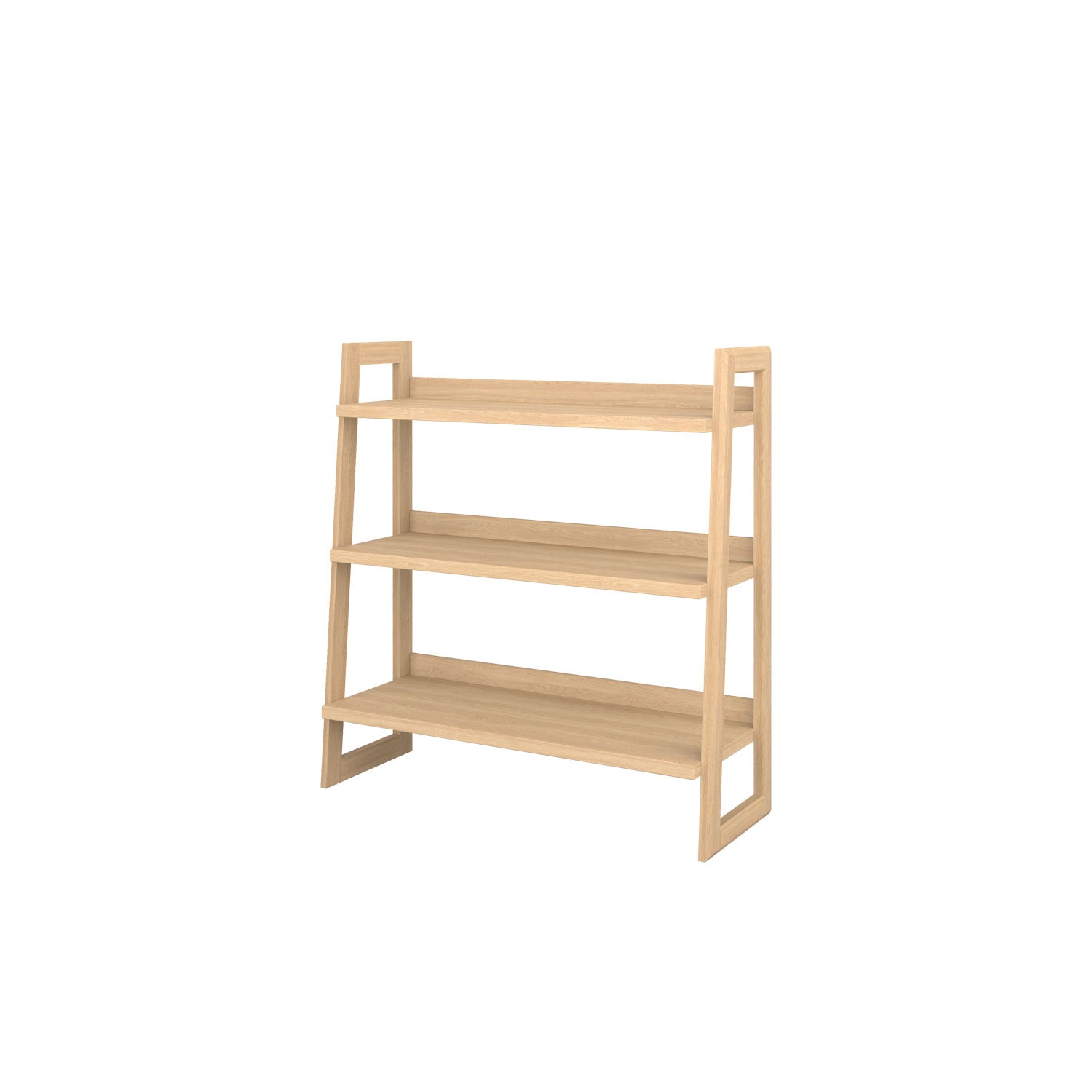 Alto Low Bookcase Oak - W110cm