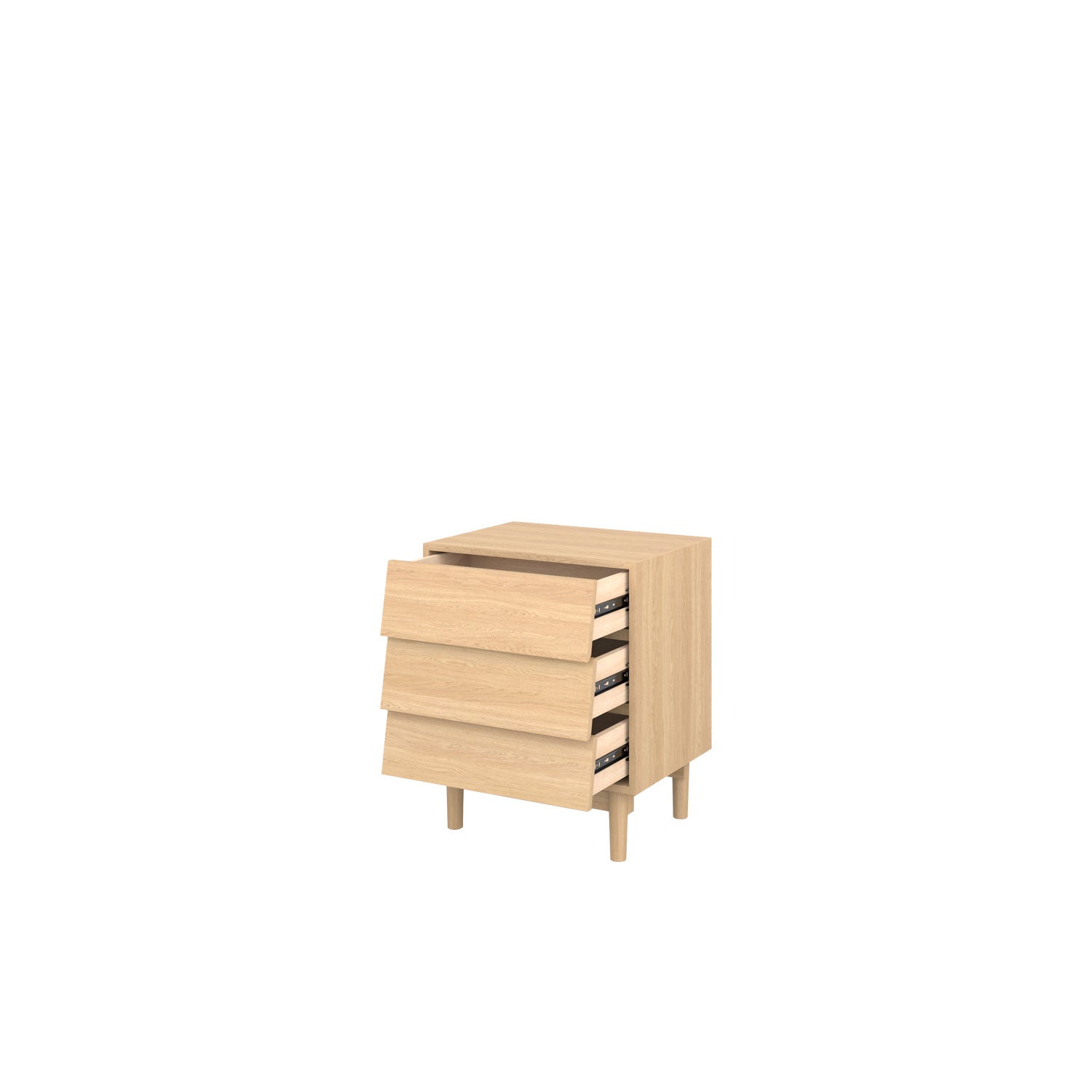 Alvar Bedside Oak