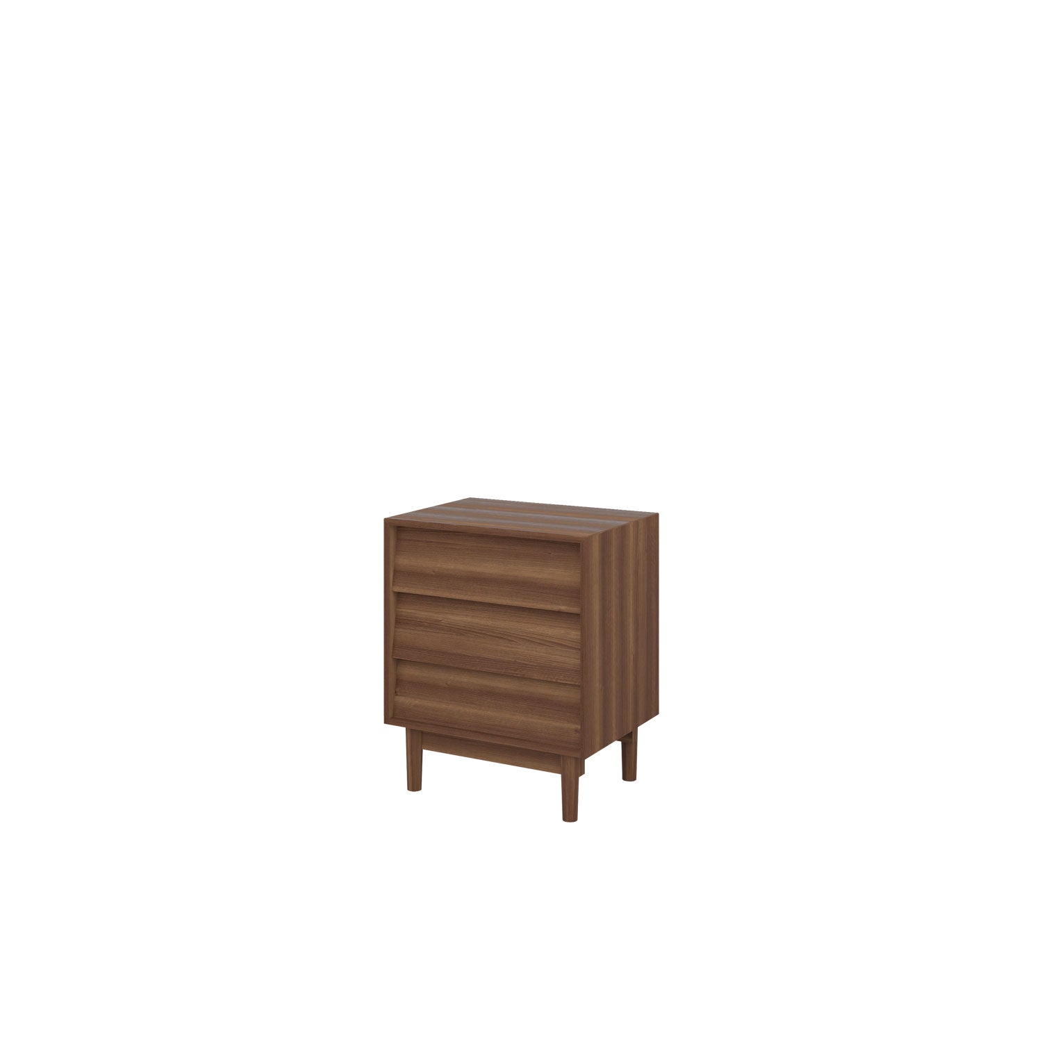 Alvar Bedside Walnut
