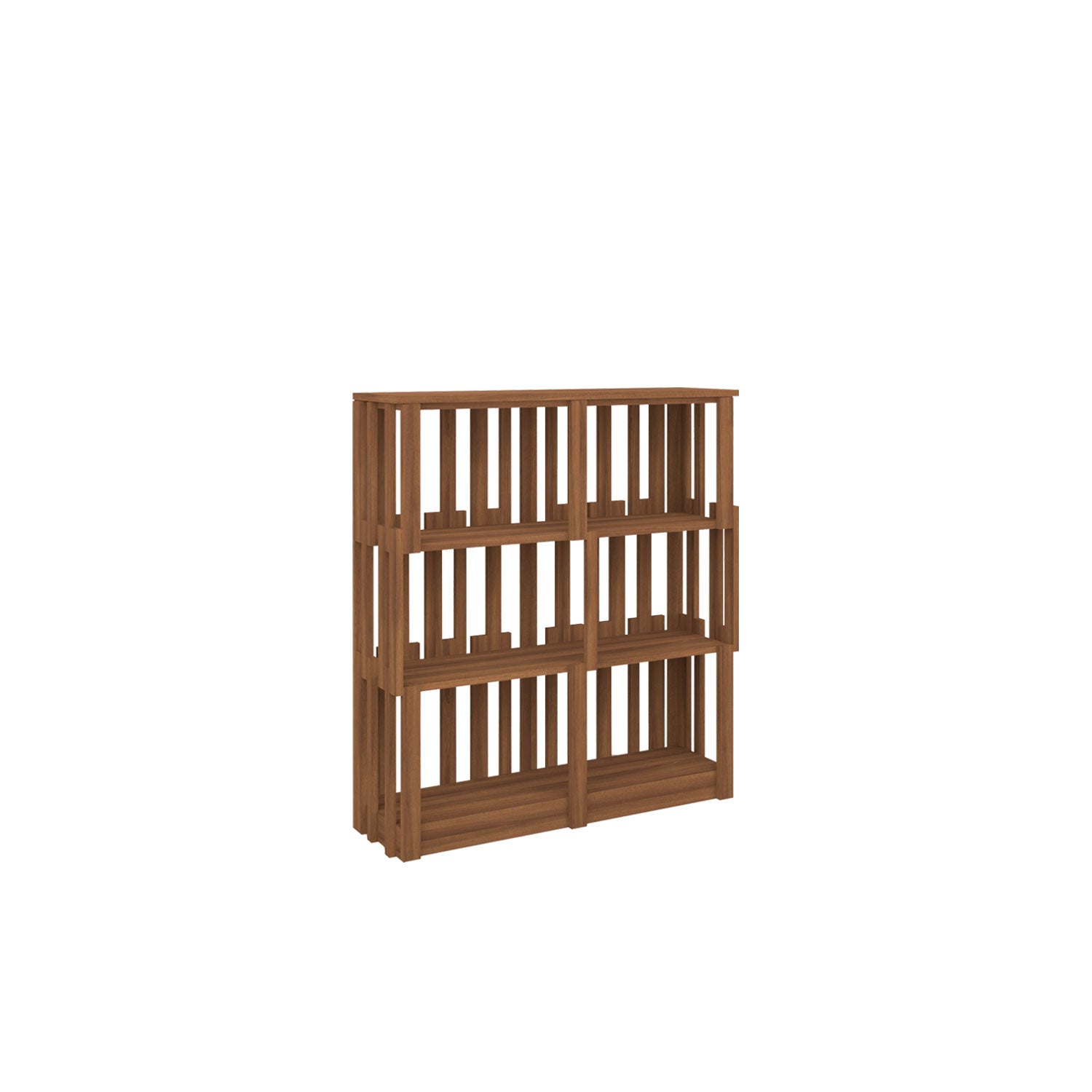 Anca Low Bookcase Teak - W100cm