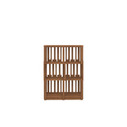 Anca Low Bookcase Teak - W70cm
