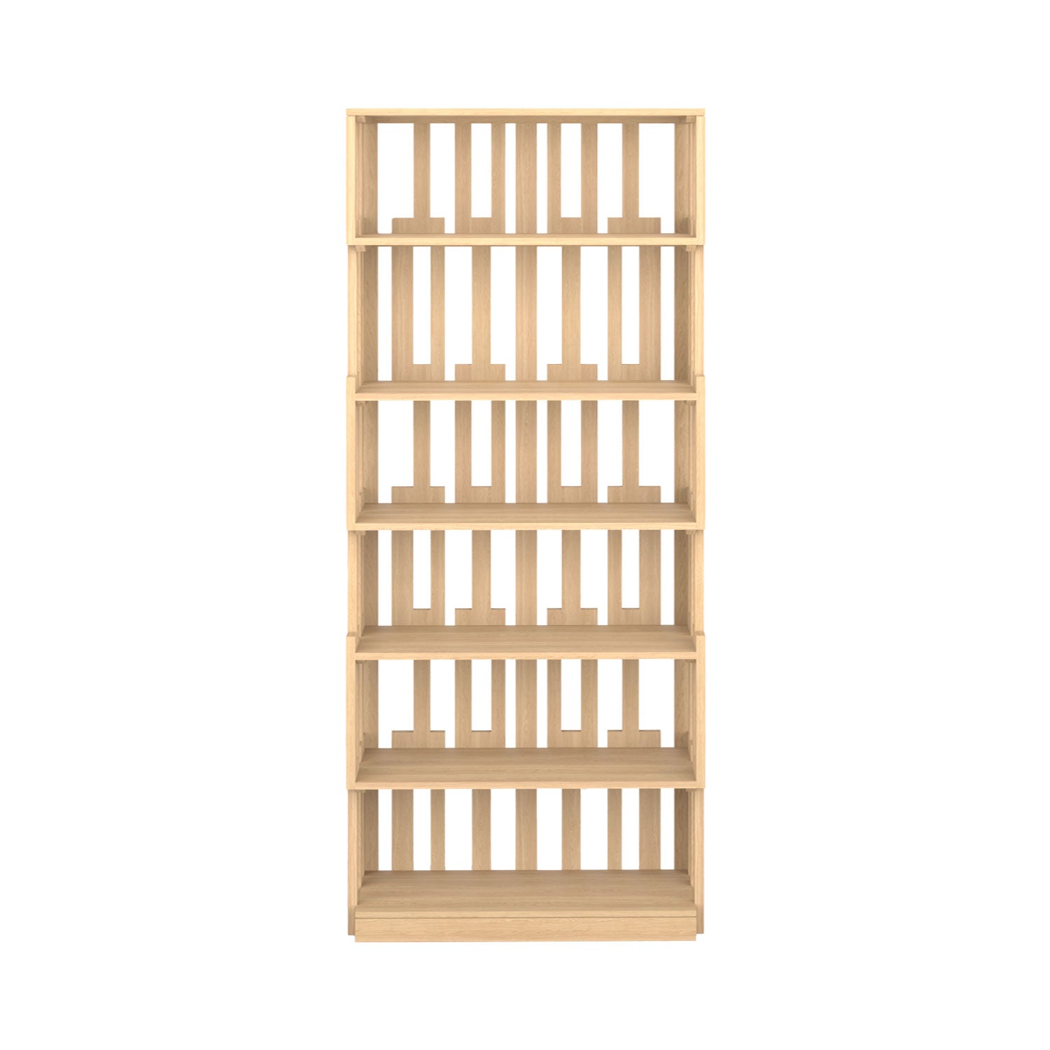 Anca Bookcase Oak - W80cm