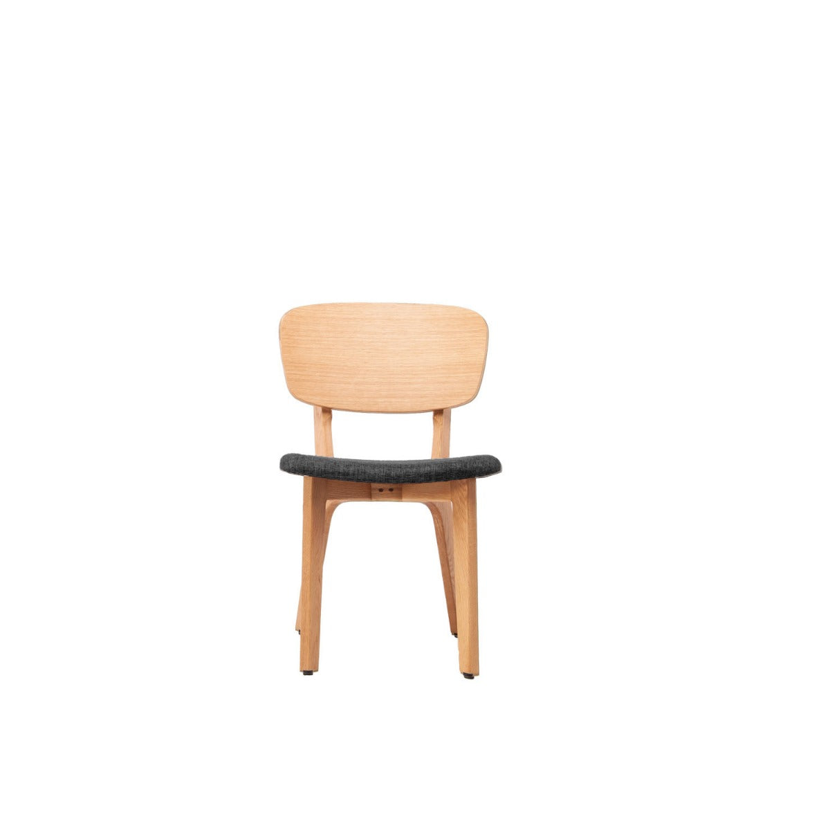 Ani Dining Chair - Oak / Karl Dark Grey